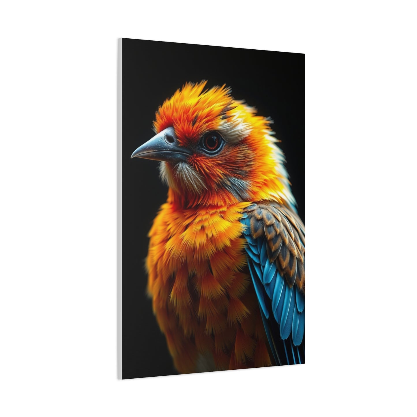 Feathered Harmony Tableau Wall Art & Canvas Print