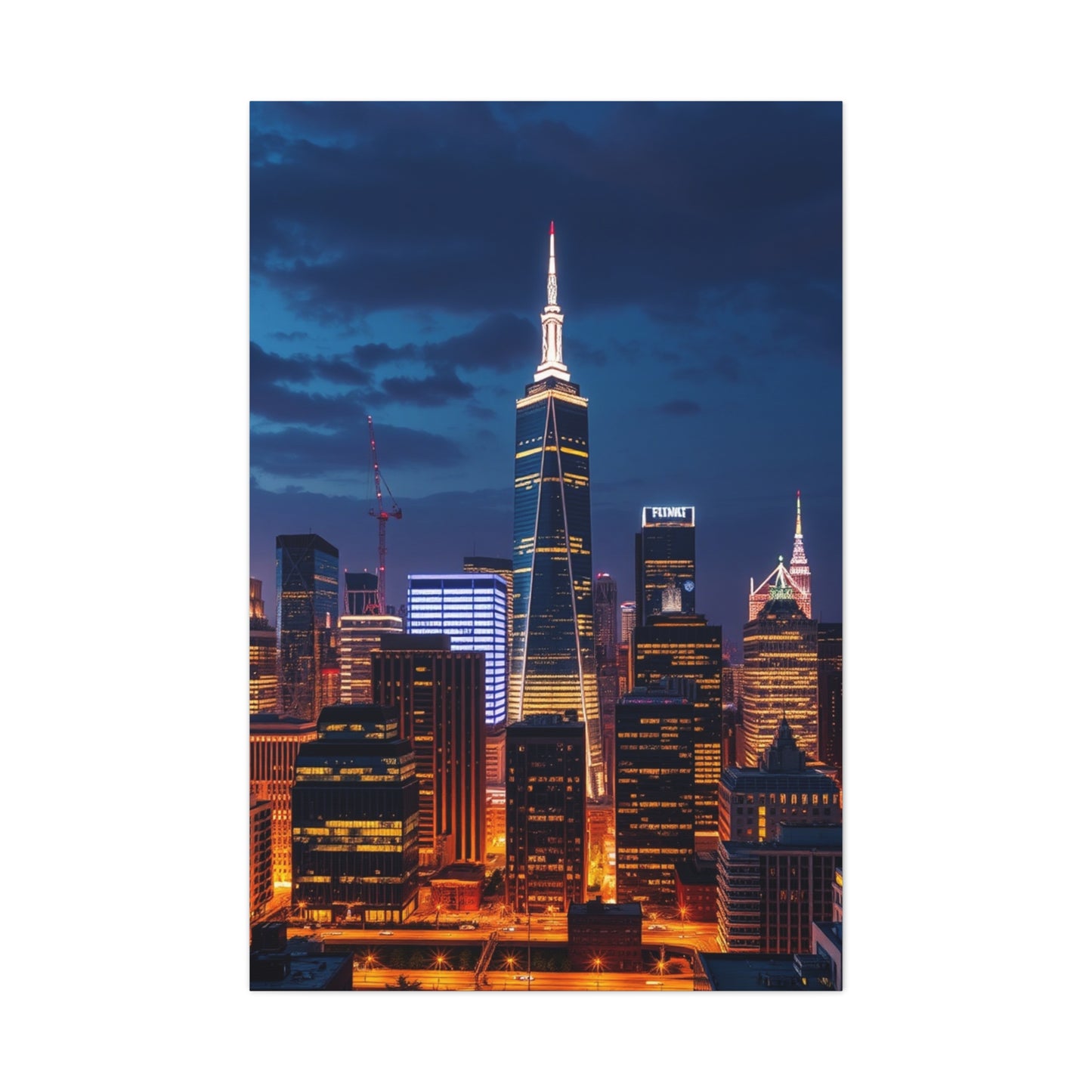 City Skylines Art Supreme Gallery Wall Art & Canvas Print