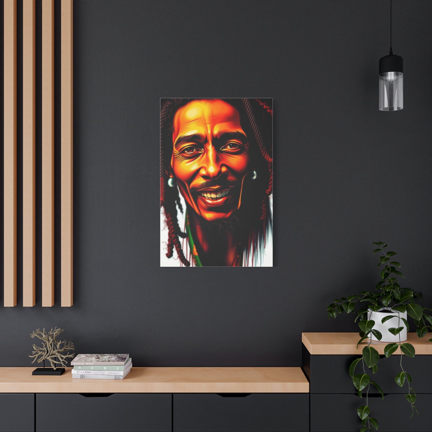 Ethereal Rhythm Portrait Wall Art & Canvas Print