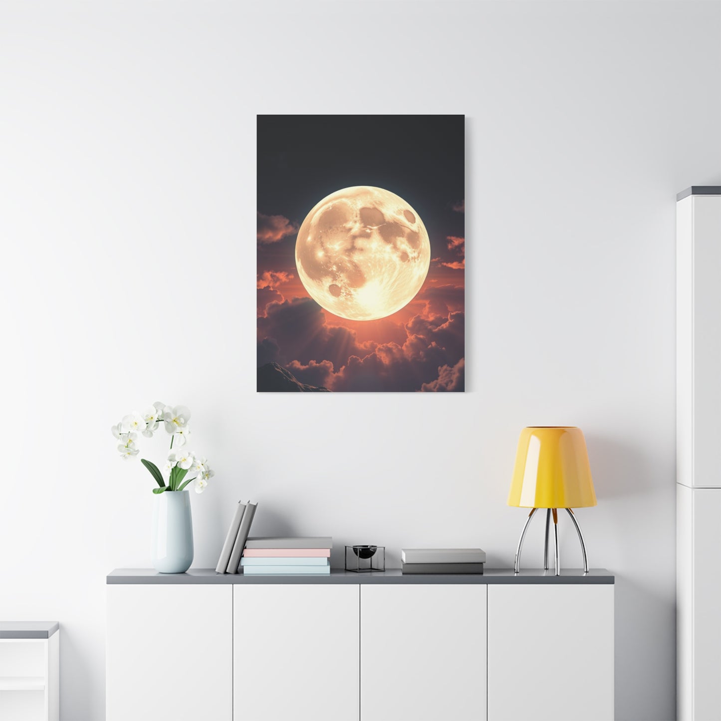 Mystical Moonlight Art Wall Art & Canvas Print