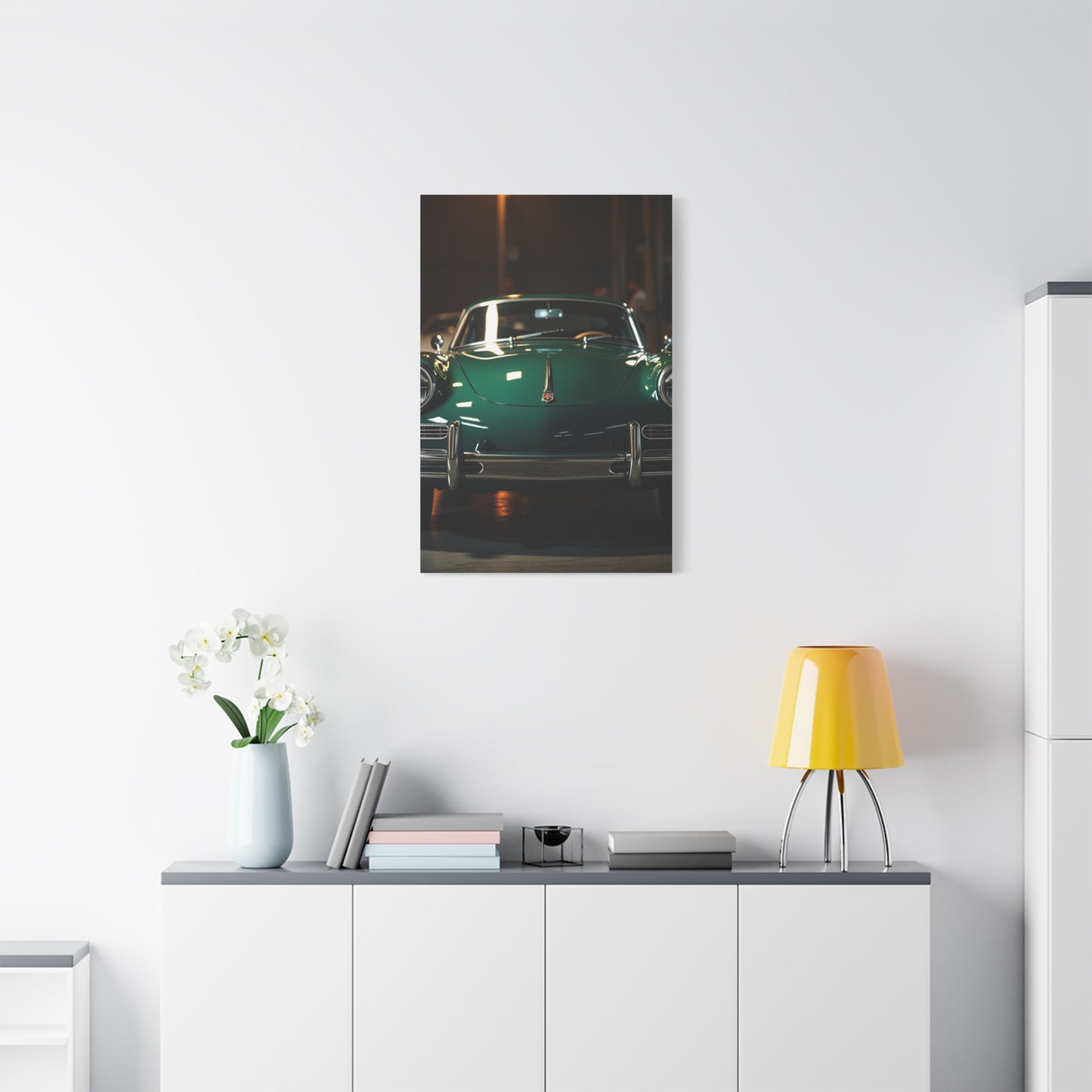 Refined Retro Roadway Wall Art & Canvas Print