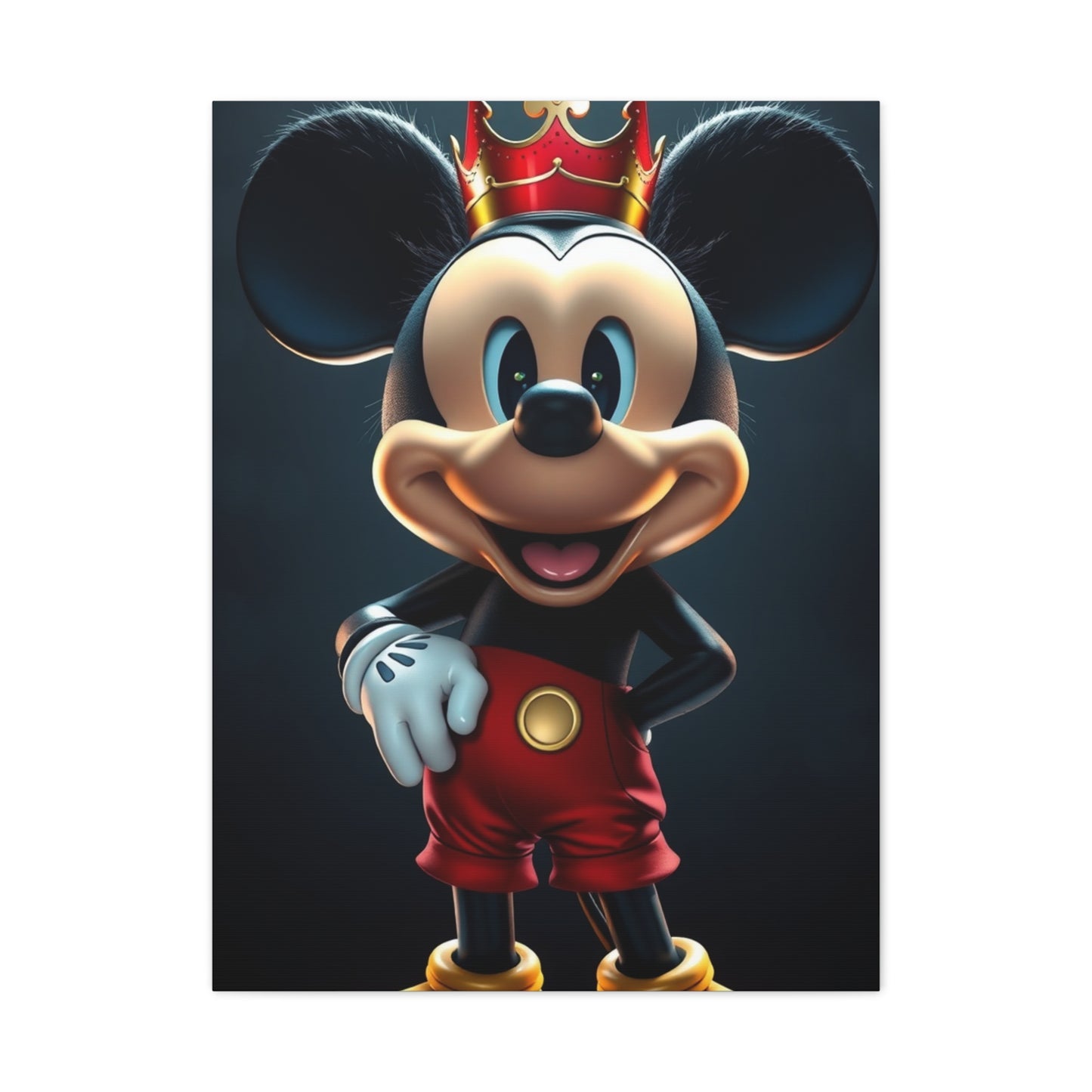 Sovereign Mouse Portrait Wall Art & Canvas Print