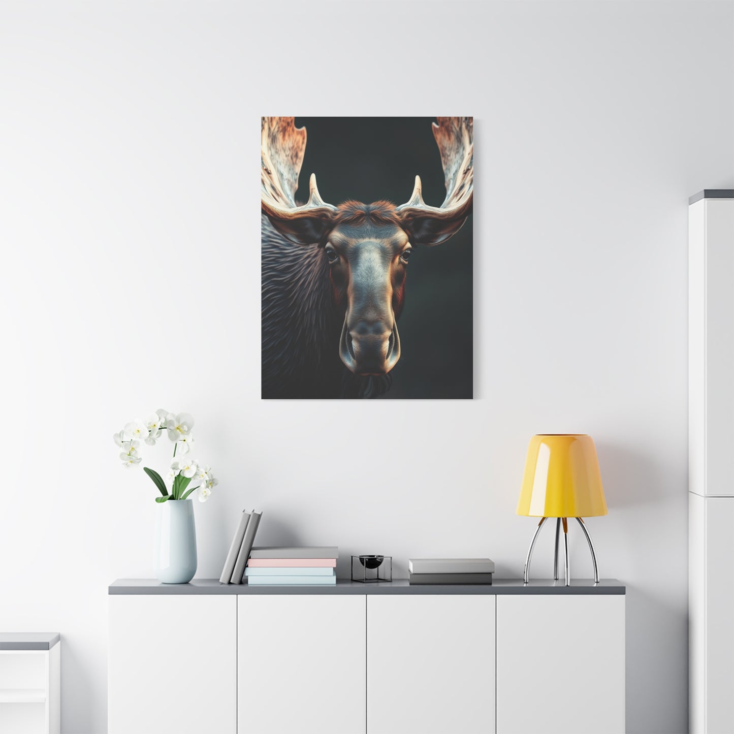 Masterpiece Moose Art Vision Wall Art & Canvas Print
