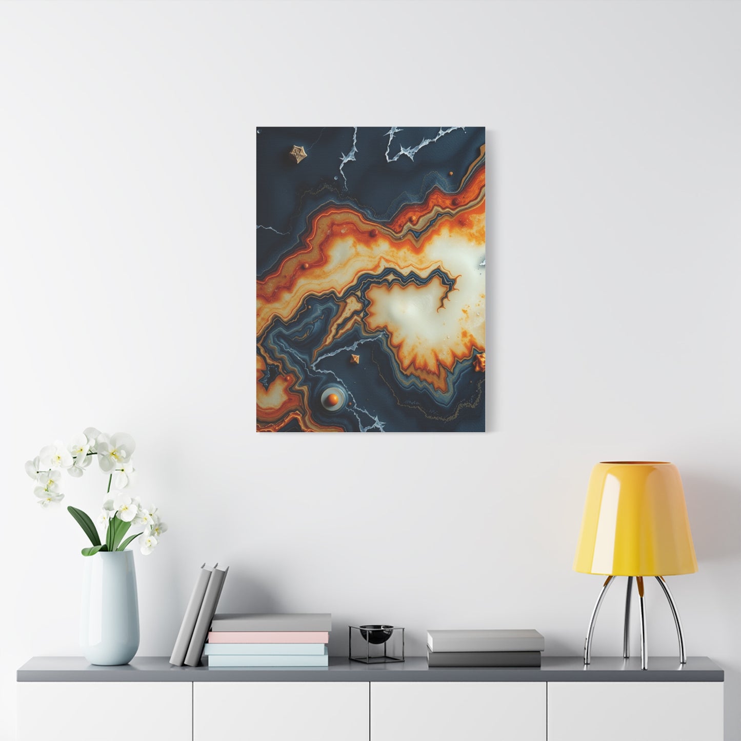 Charcoal, Onyx, and Ivory Art Supreme Gallery Wall Art & Canvas Print