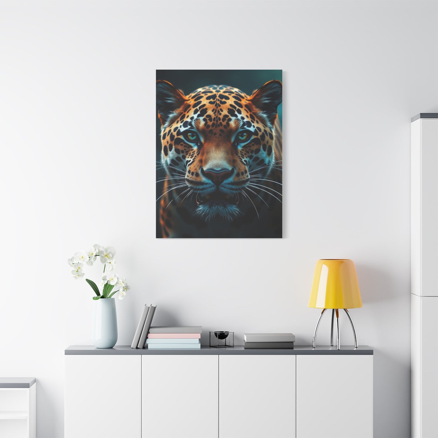 Noble Jaguar Essence Print wall art & canvas print