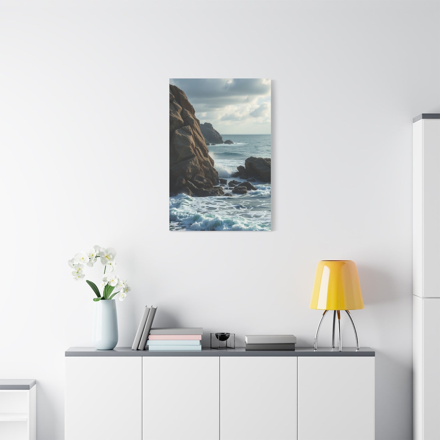 Coastal Panorama Splendor Wall Art & Canvas Print