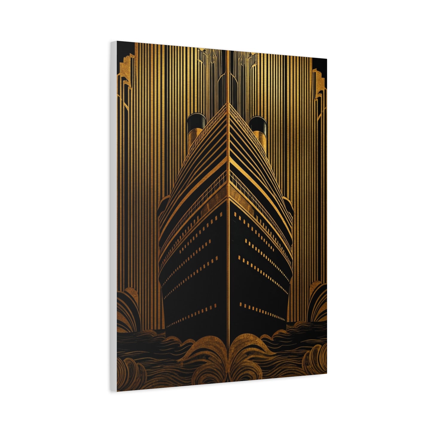 Titanic Majesty Art Deco Ship Wall Art & Canvas Prints