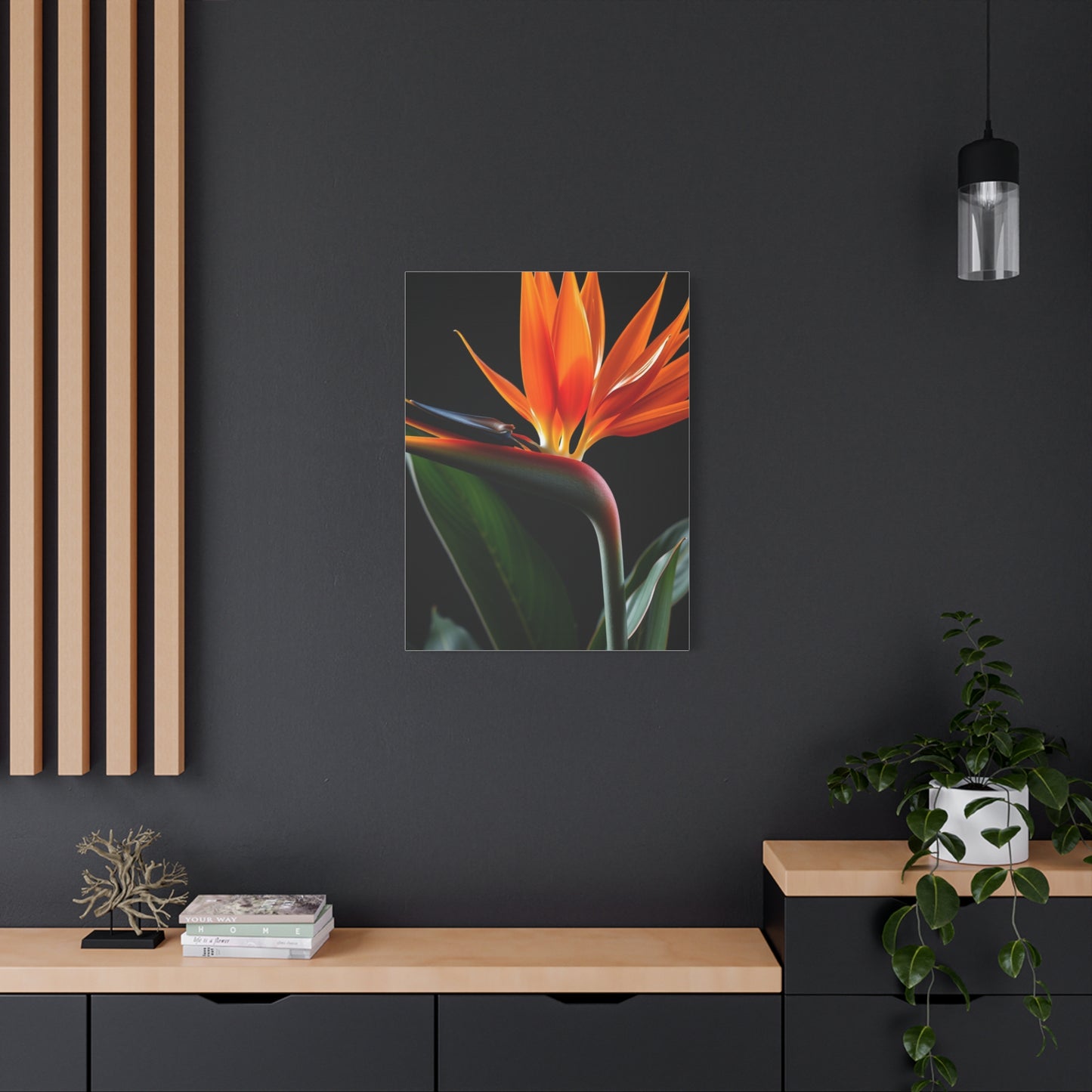 Masterpiece Bird of Paradise Plant Art Vision Wall Art & Canvas Print
