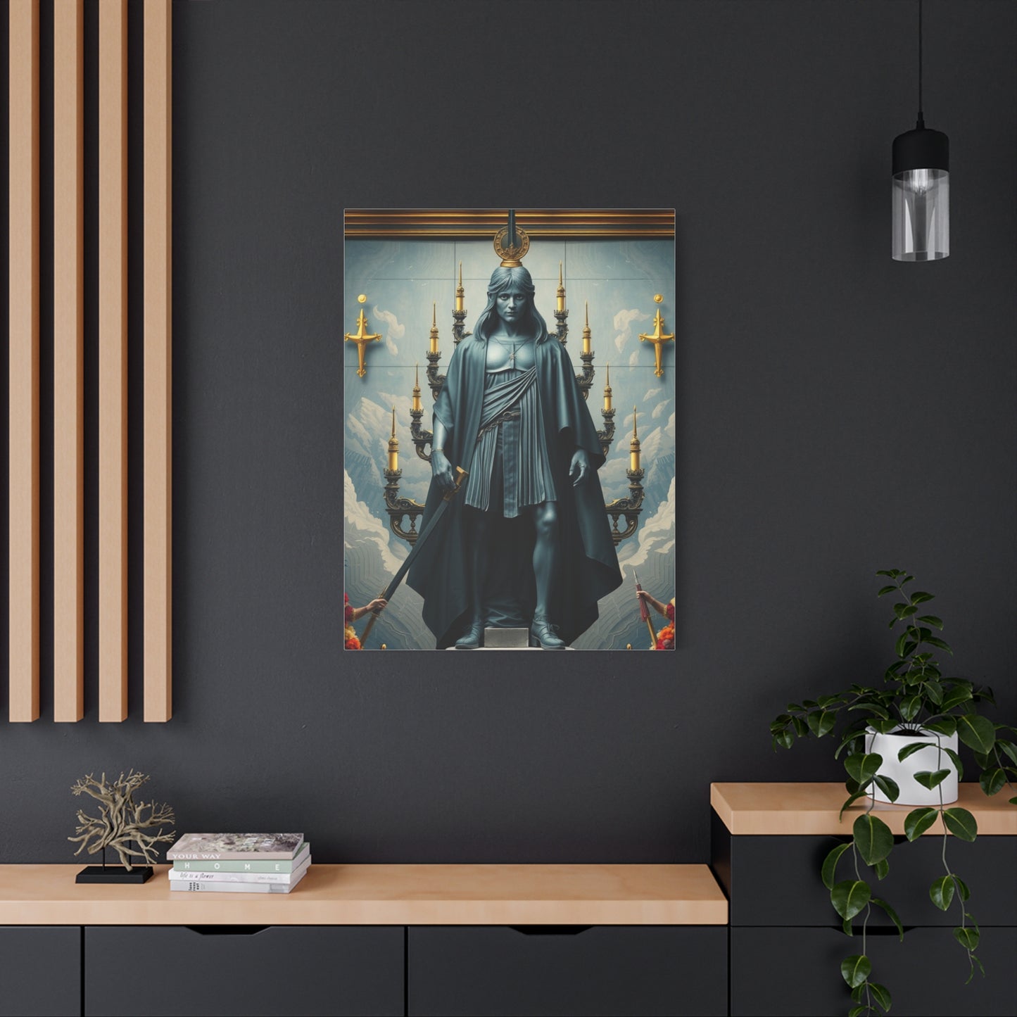 Opulent Dynamics Canvas Wall Art & Canvas Print