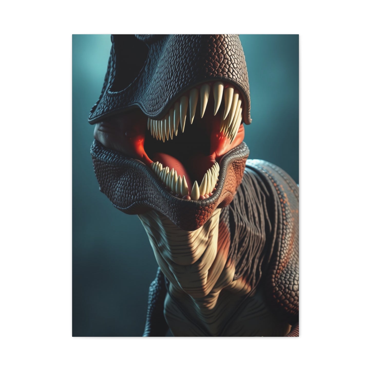 Tyrannosaurus Rex Art Luxury Canvas Wall Art & Canvas Print