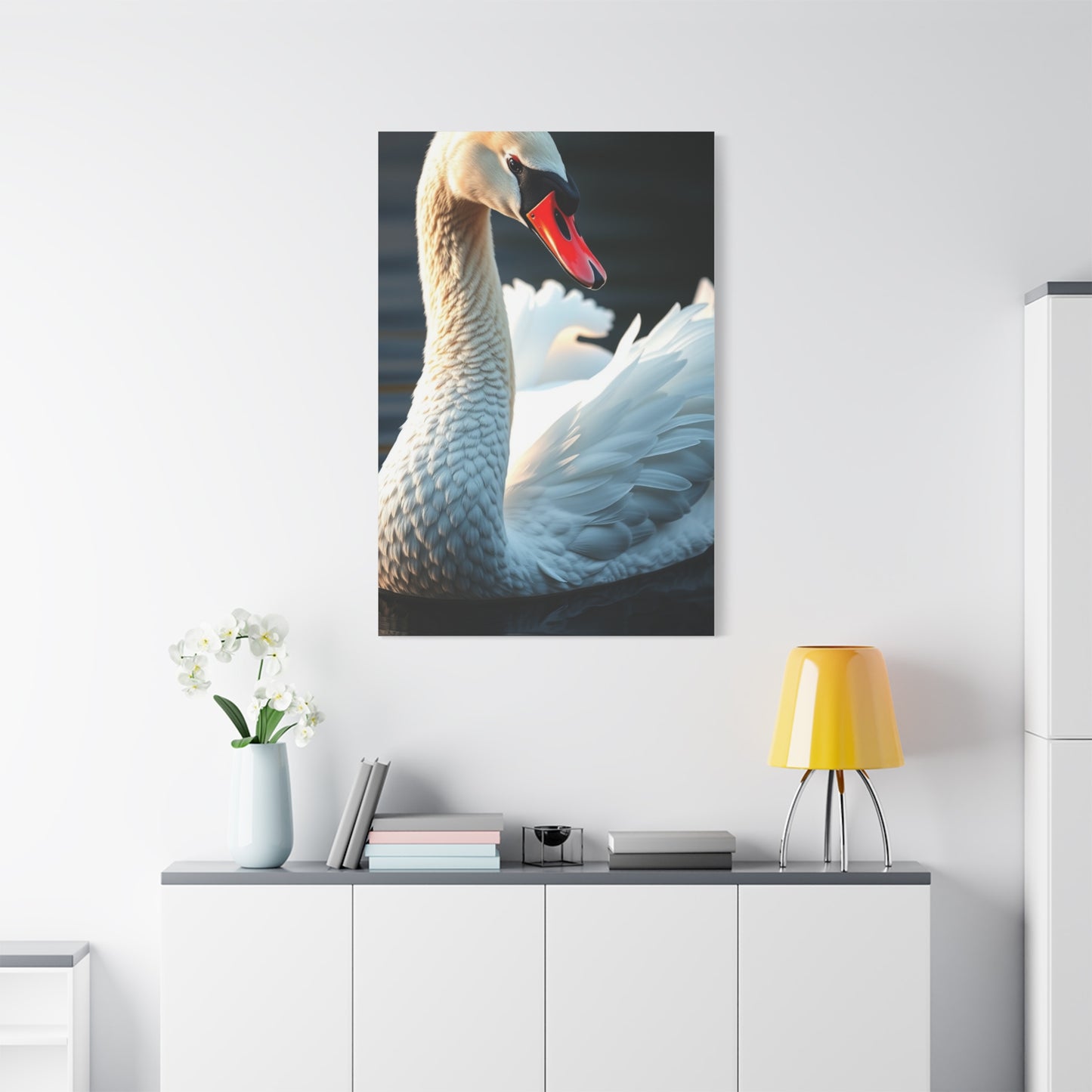 Swan Art Supreme Gallery Wall Art & Canvas Print