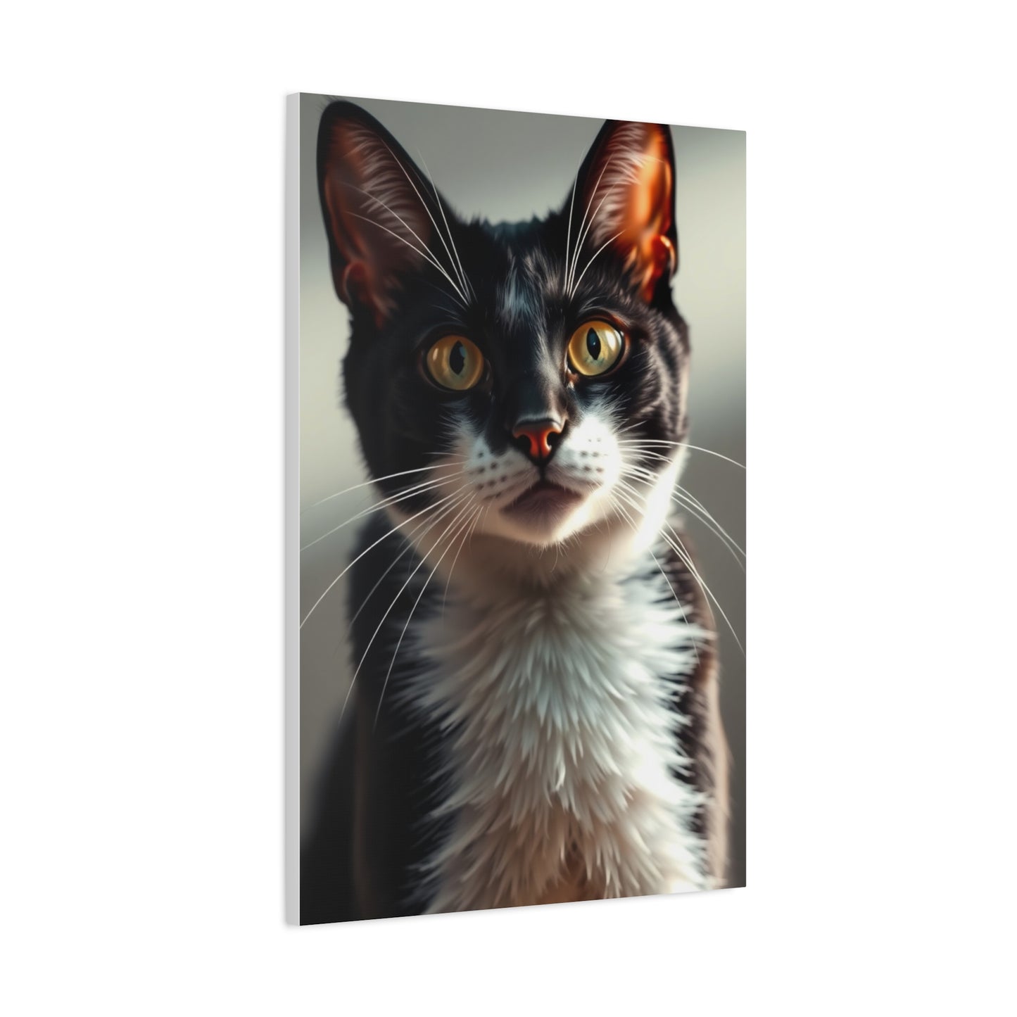 Vision Tuxedo Cat Art Art Wall Art & Canvas Print