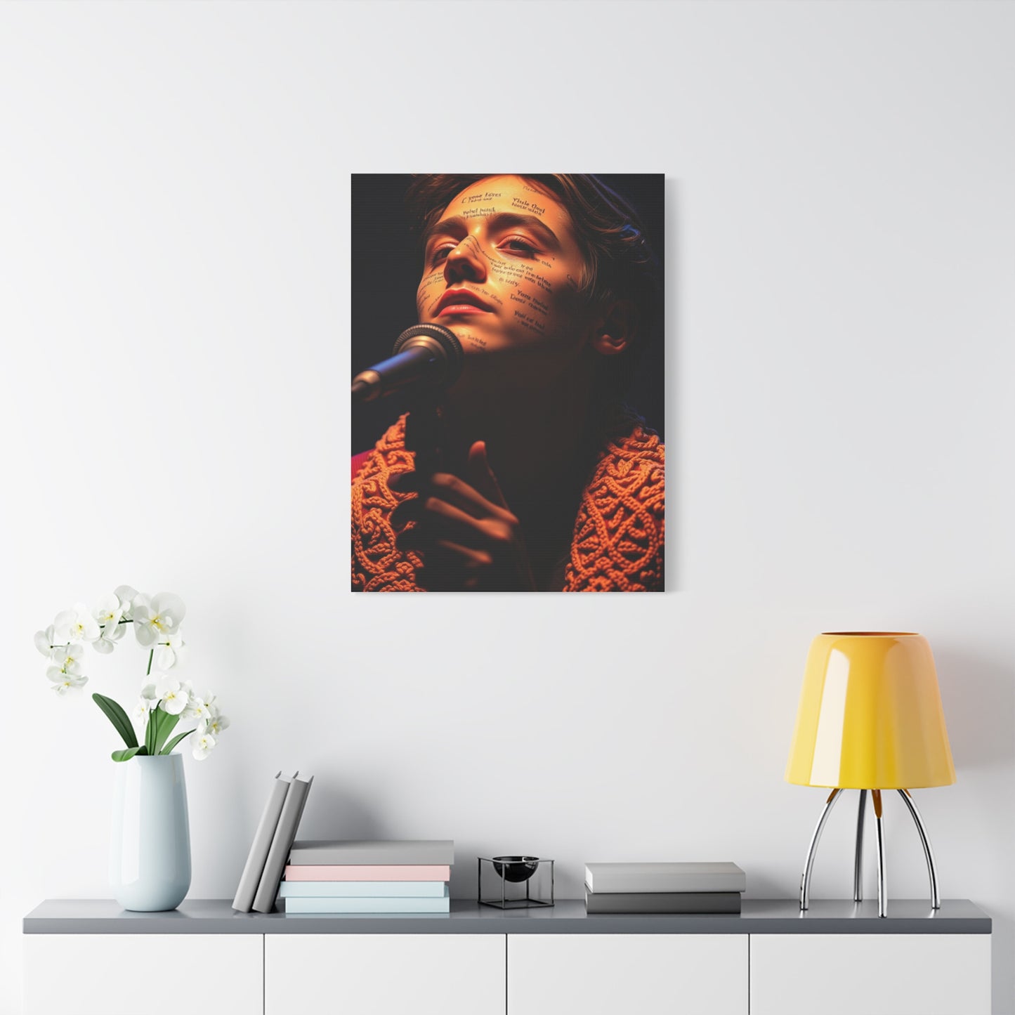 Melodic Verses Elegance wall art & canvas print