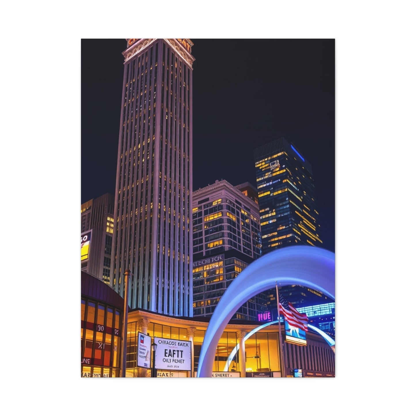 Chicago Art Refined Canvas Wall Art & Canvas Print