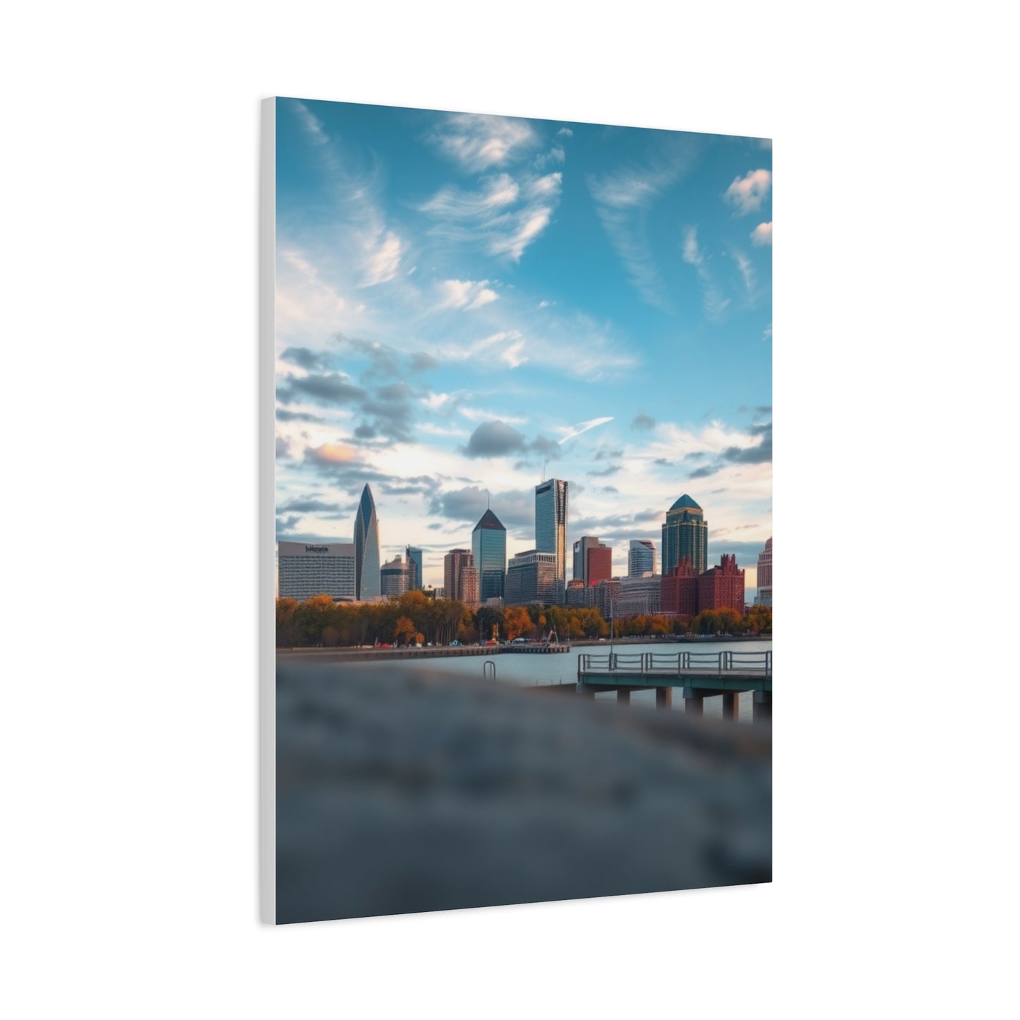 Supreme Michigan Sky Media Art Collection Wall Art & Canvas Print