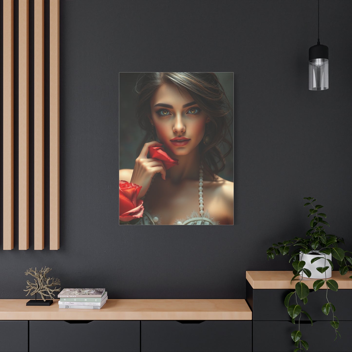 Passionate Elegance Canvas Wall Art & Canvas Print