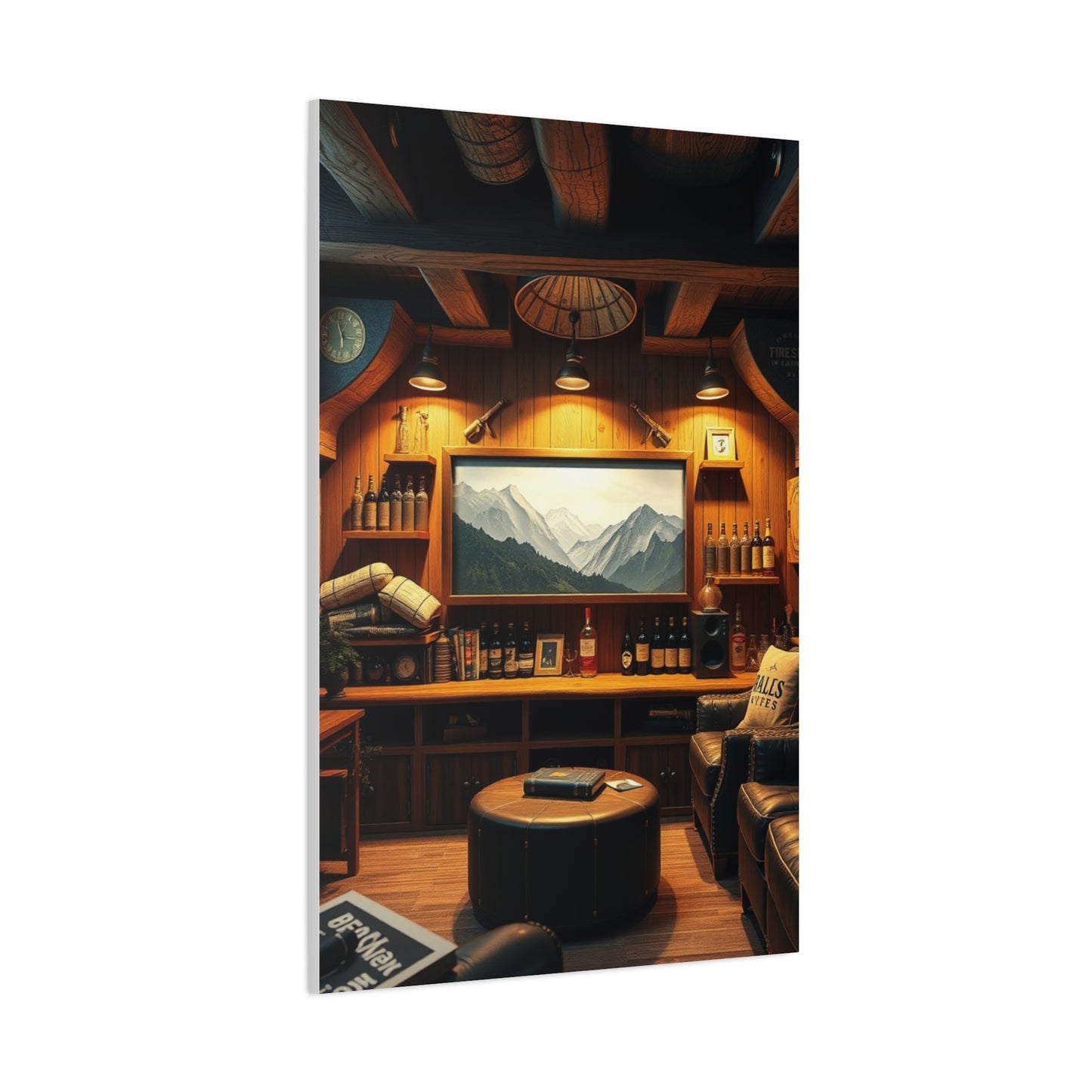 Prestigious Pit Art Wall Art & Canvas Print