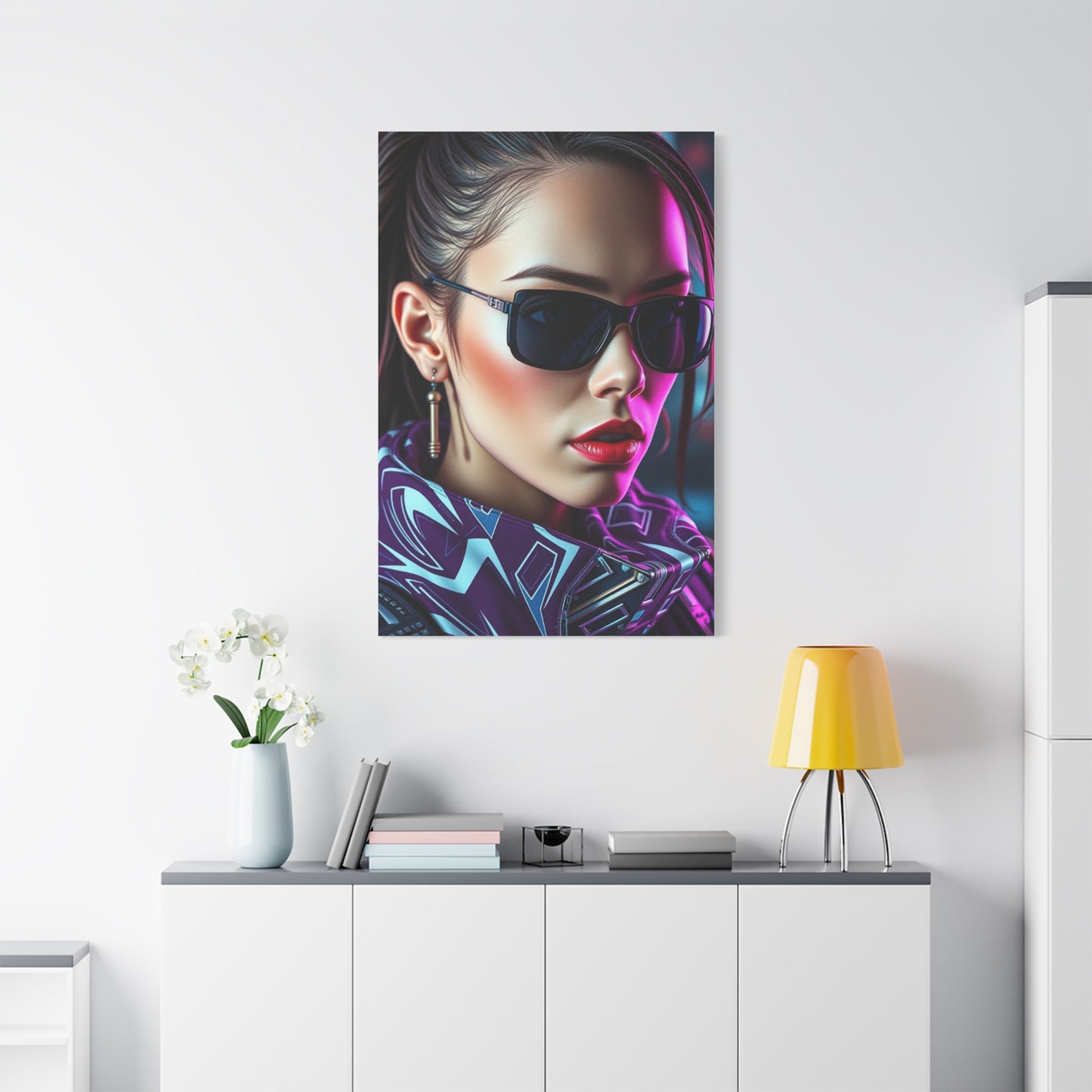 Supreme Cyberpunk Art Collection Wall Art & Canvas Print