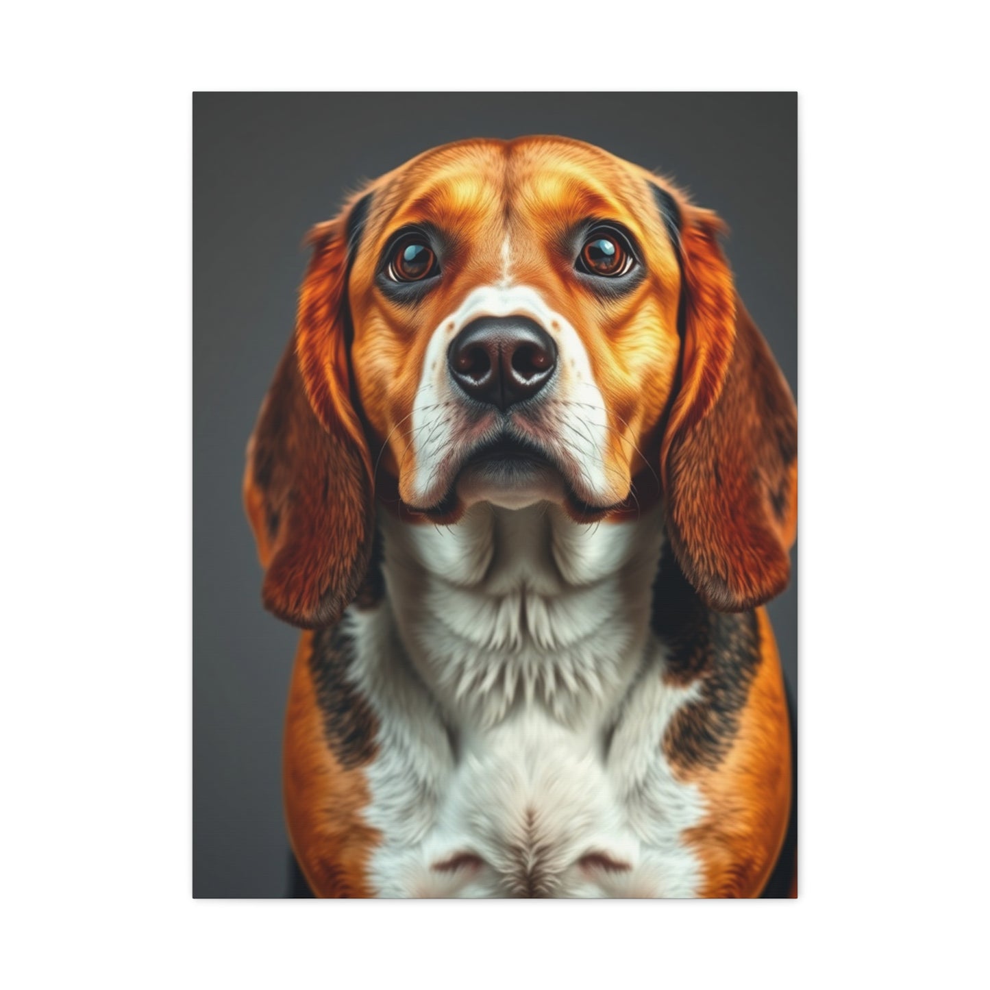 Vision Beagle Art Art Wall Art & Canvas Print
