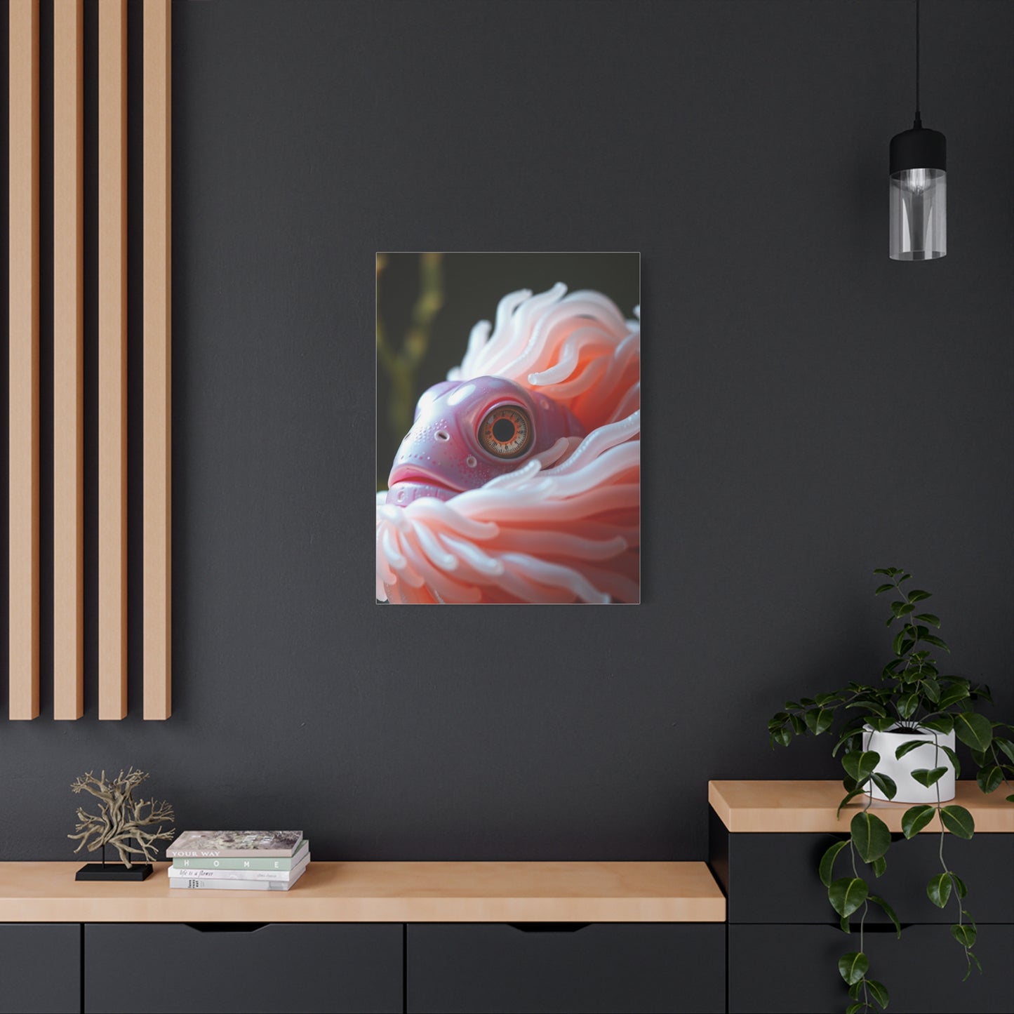 Tranquil Aquamarine Vista Wall Art & Canvas Print