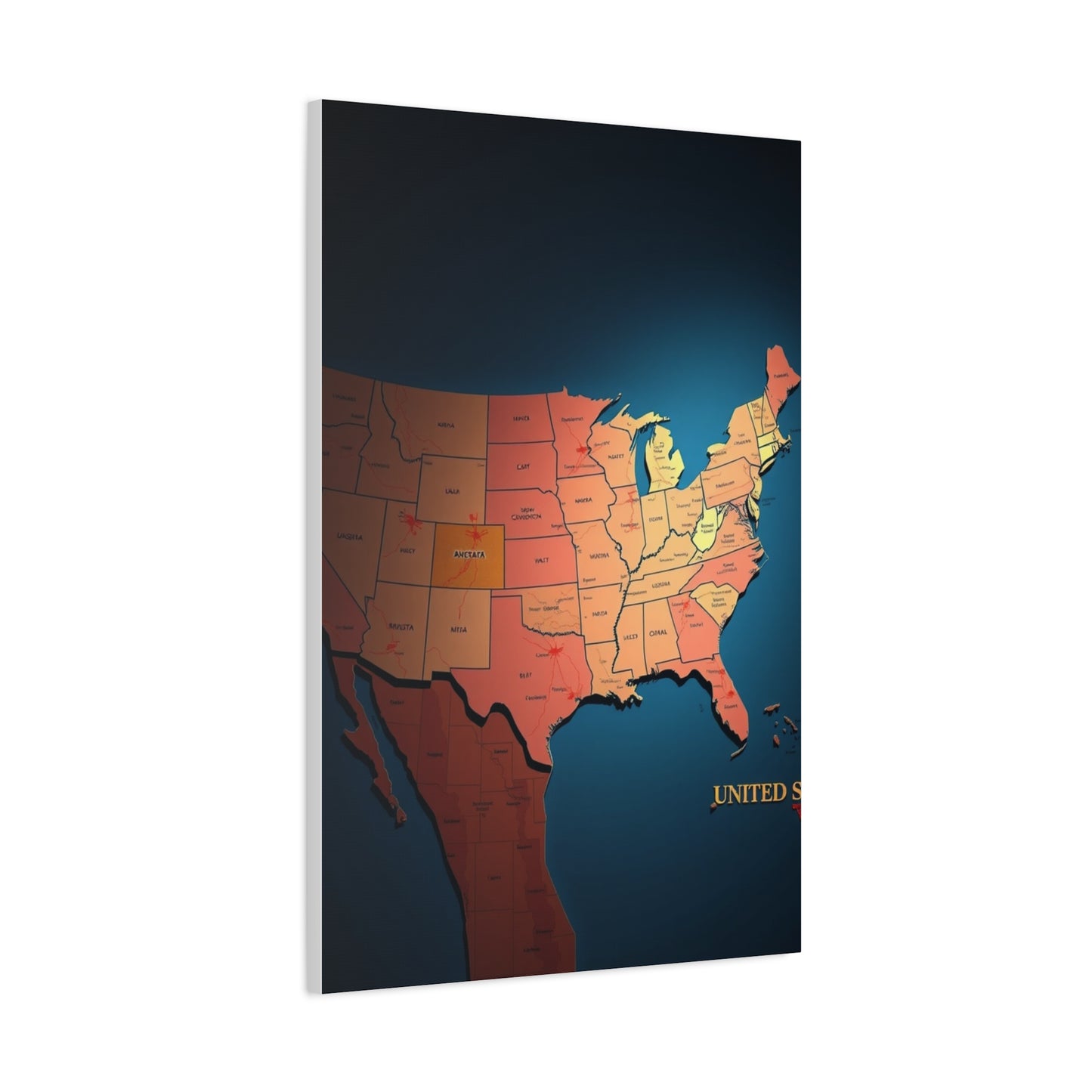 Patriotic Panorama Art Wall Art & Canvas Print