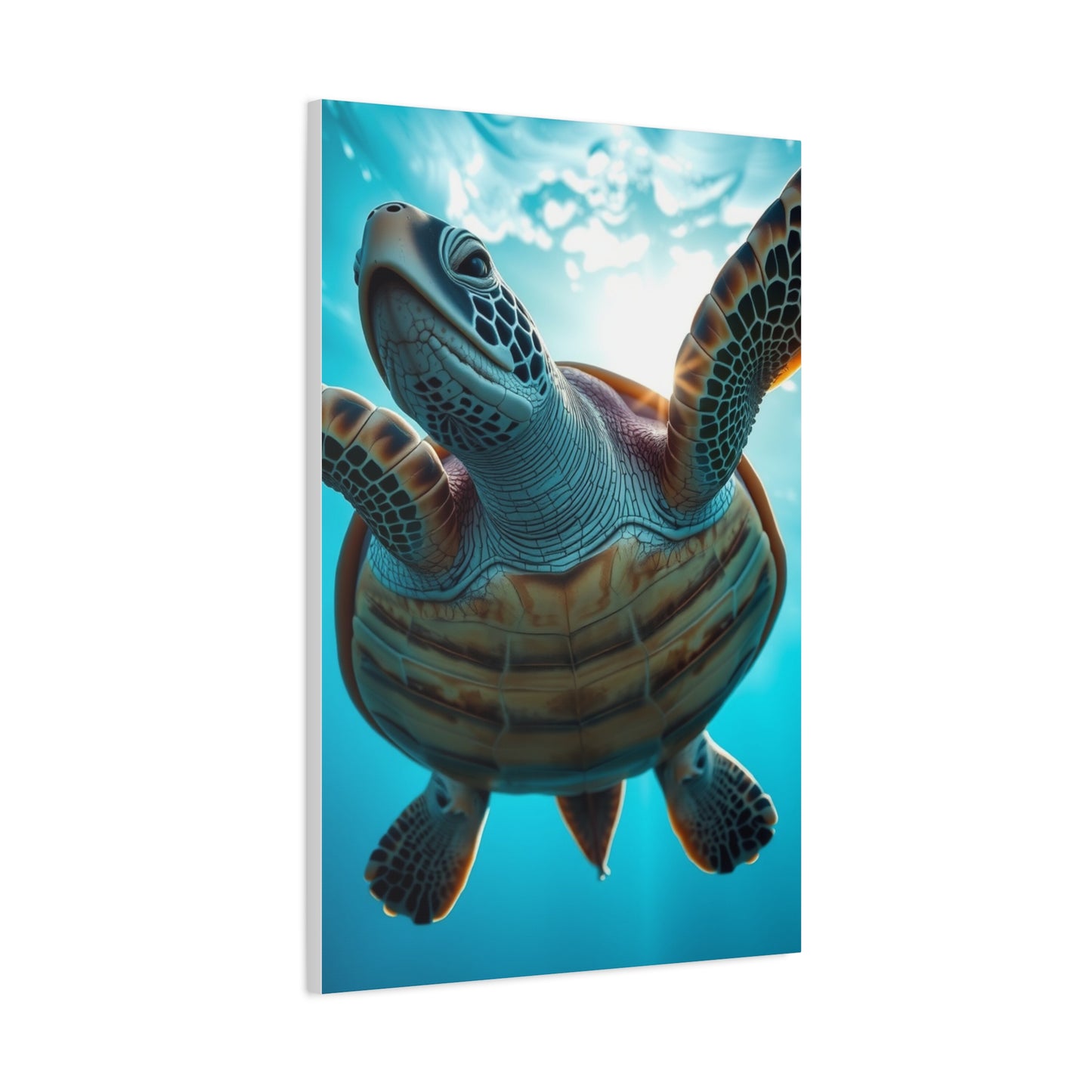 Aqua Sovereign Tableau Wall Art & Canvas Print