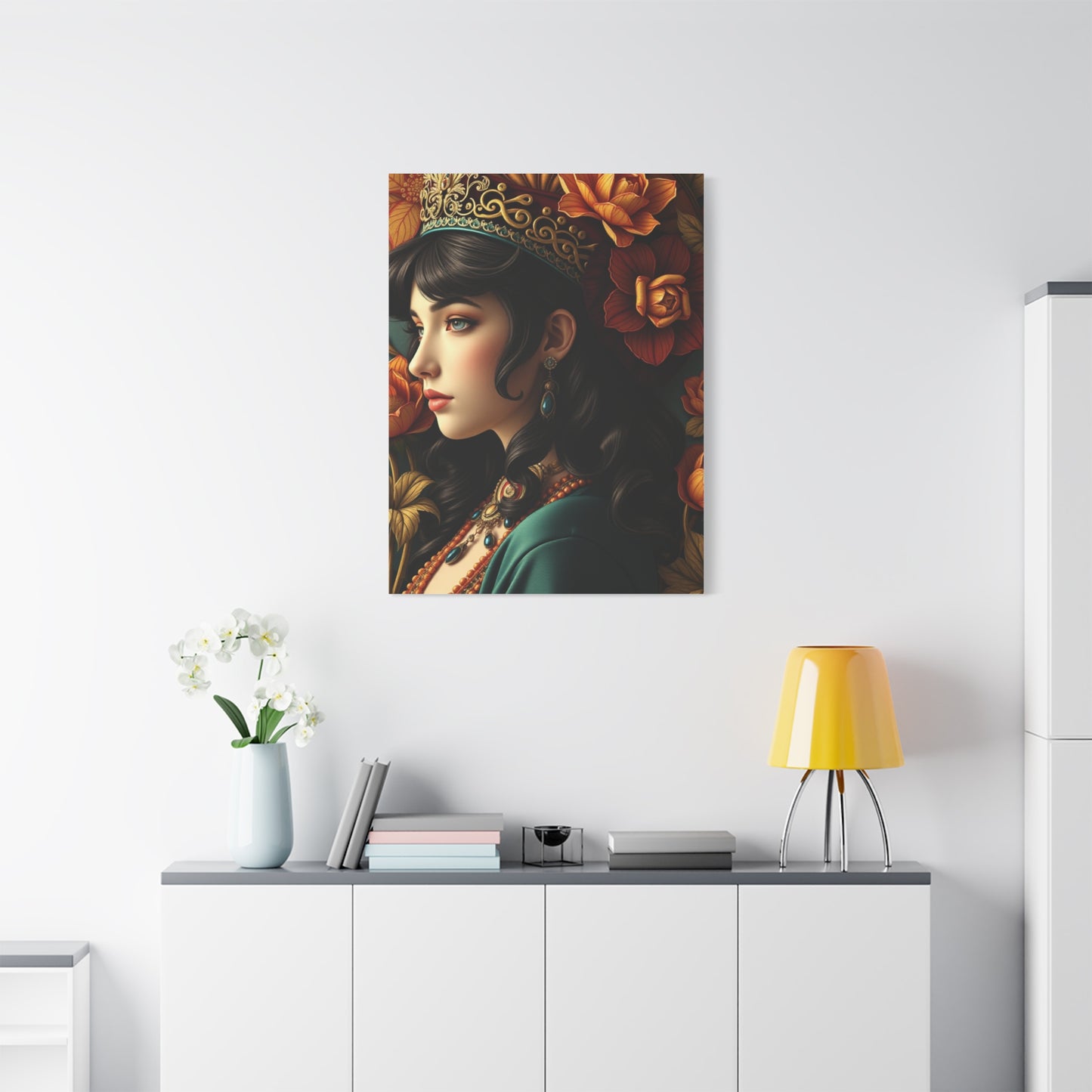 Opulent Fresco Masterpiece Wall Art & Canvas Print