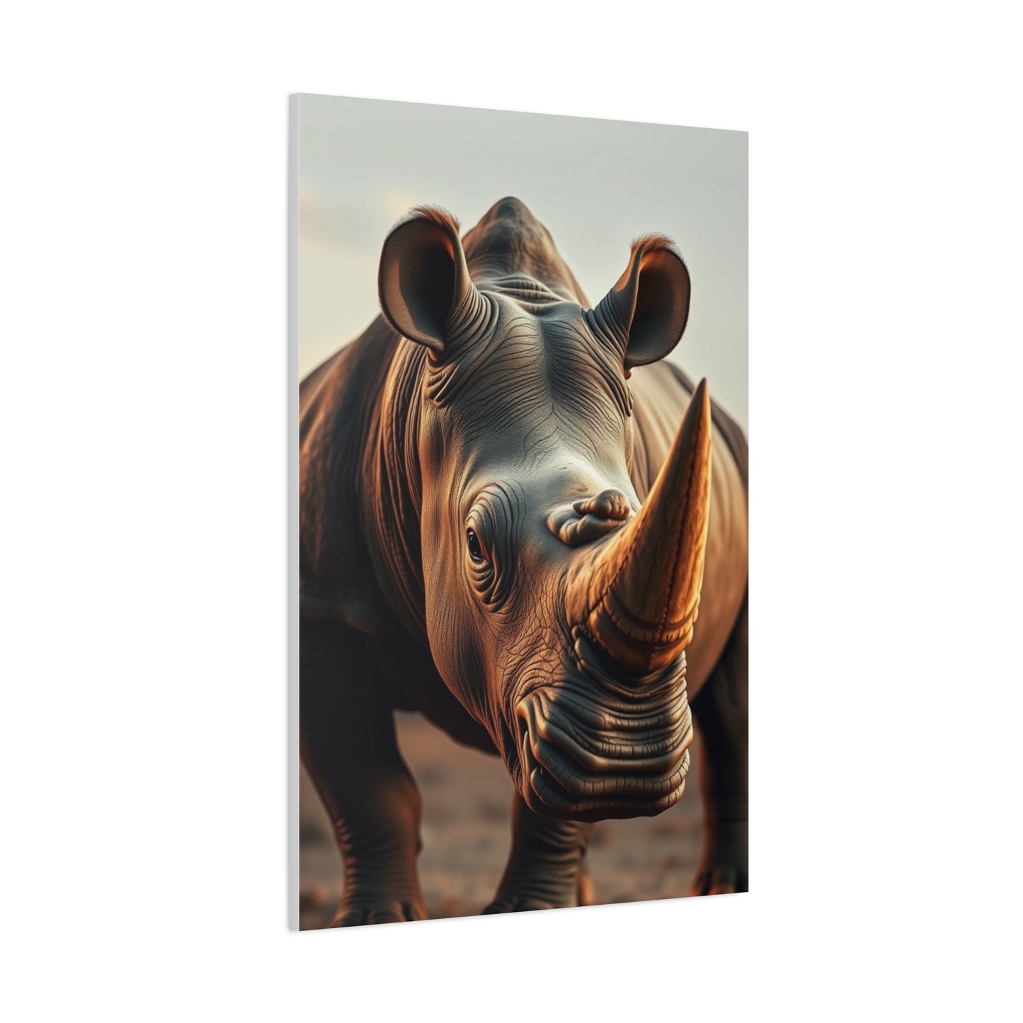 Elite Rhinoceros Art Vision Wall Art & Canvas Print