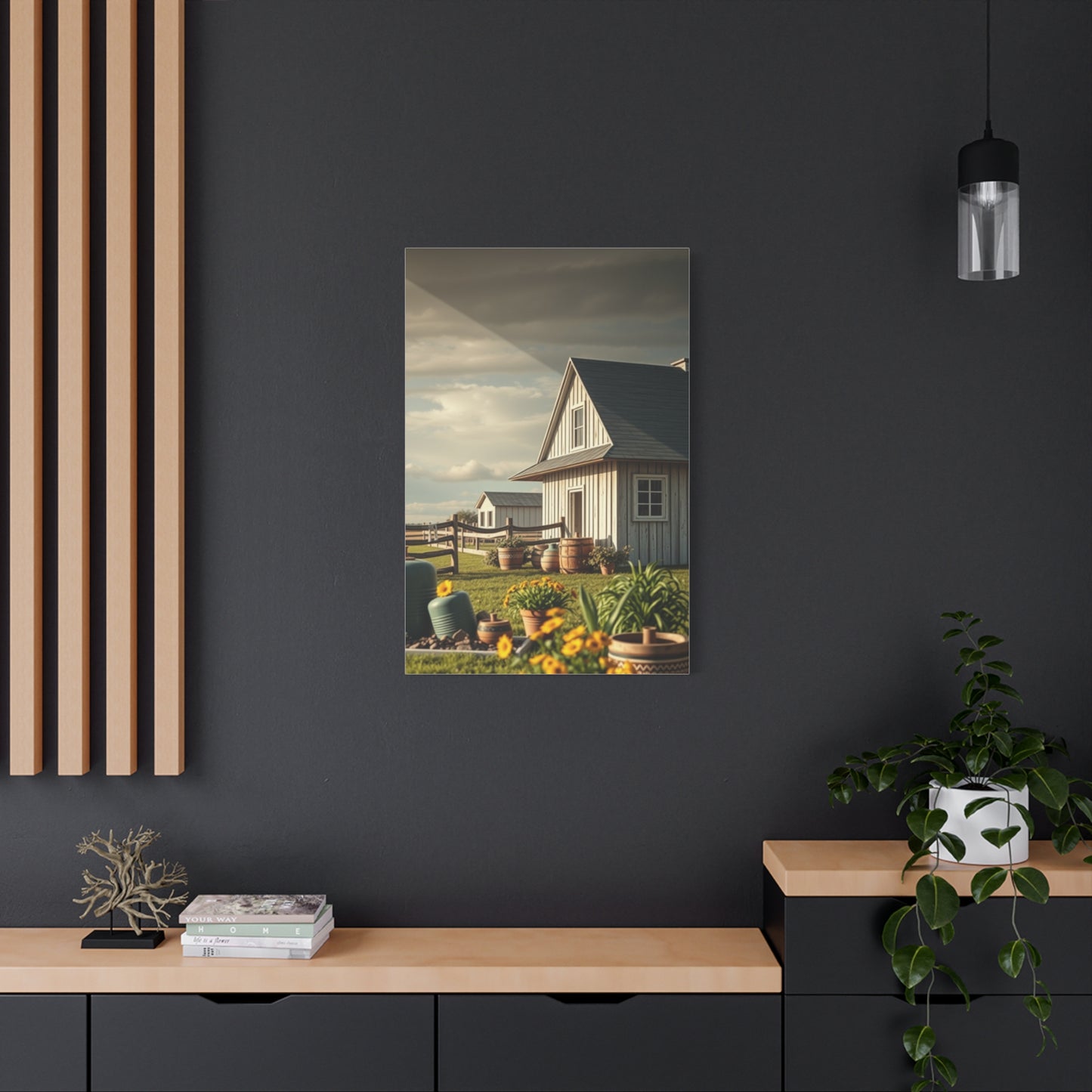 Tranquil Fields Luxe Canvas Wall Art & Canvas Print