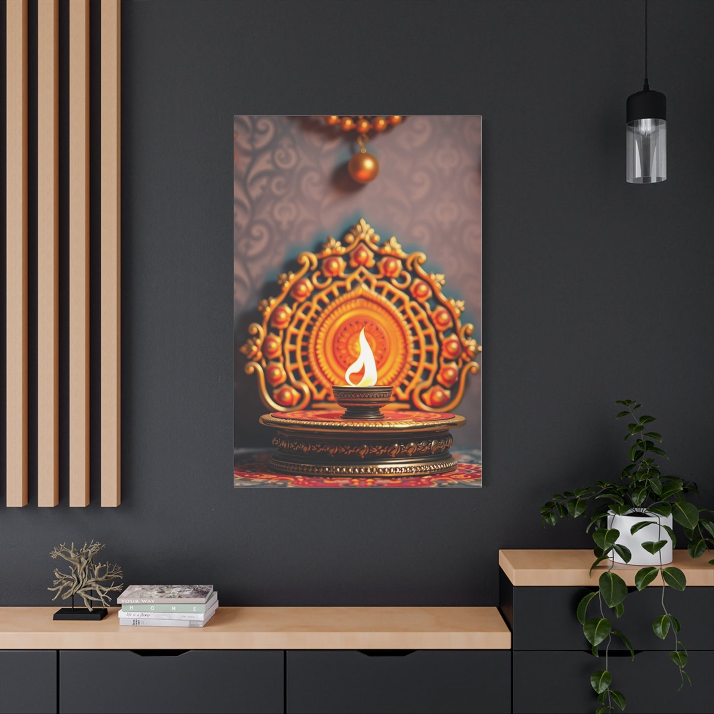 Masterpiece Indian Decor Art Vision Wall Art & Canvas Print