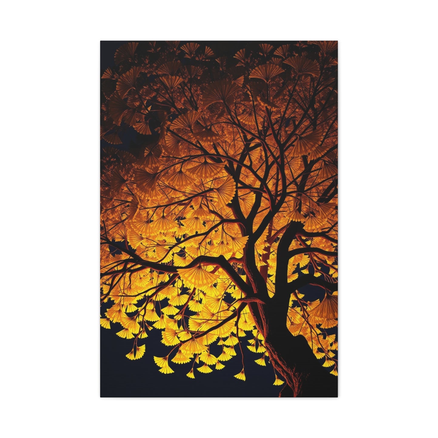 Ginkgo Tree Art Refined Canvas Wall Art & Canvas Print