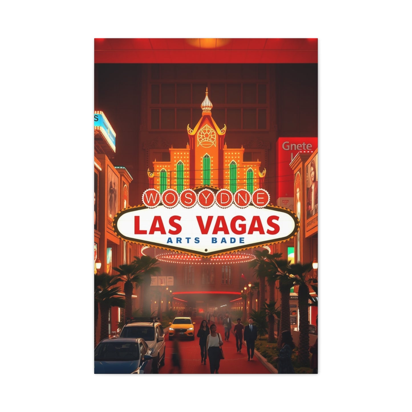 Supreme Las Vagas Art Collection Wall Art & Canvas Print