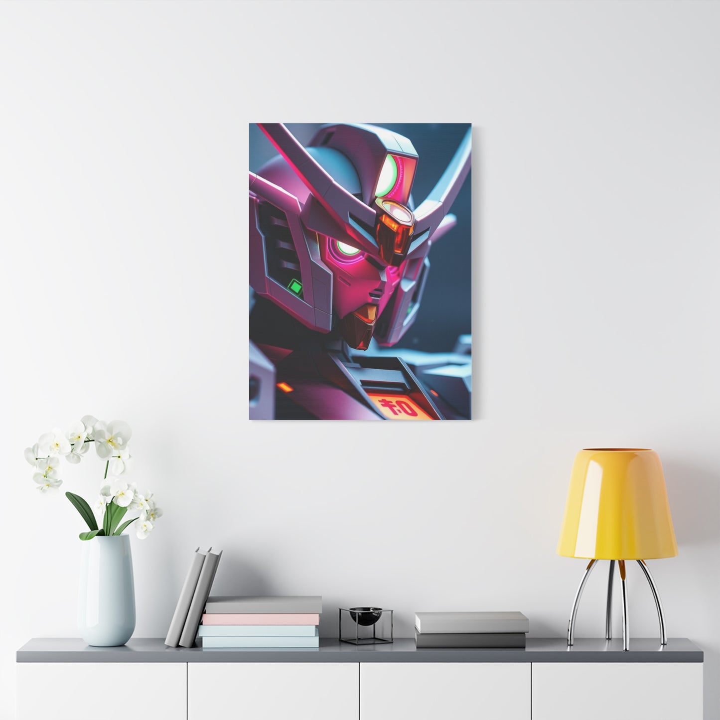 Vision Gundam Art Art Wall Art & Canvas Print