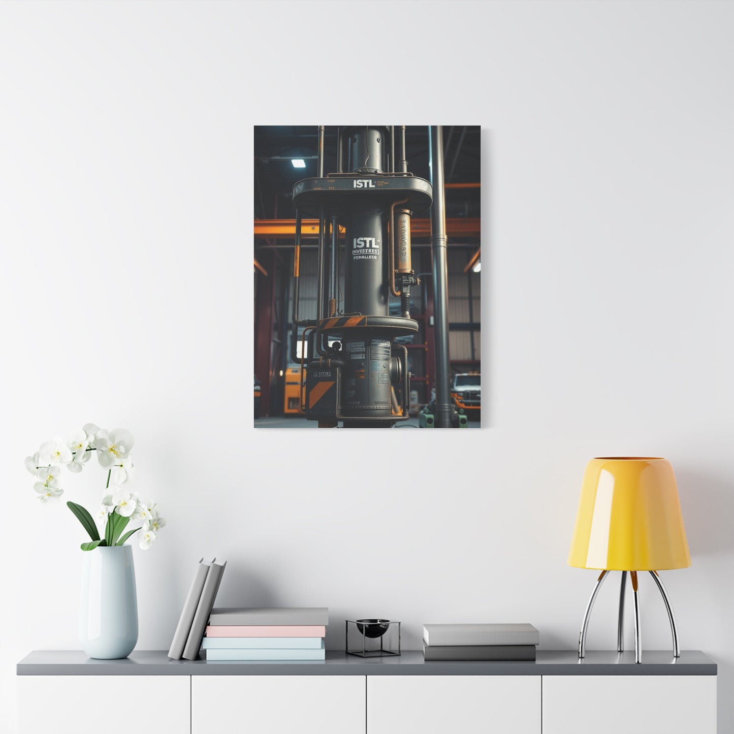 Vision Industrial Art Art Wall Art & Canvas Print