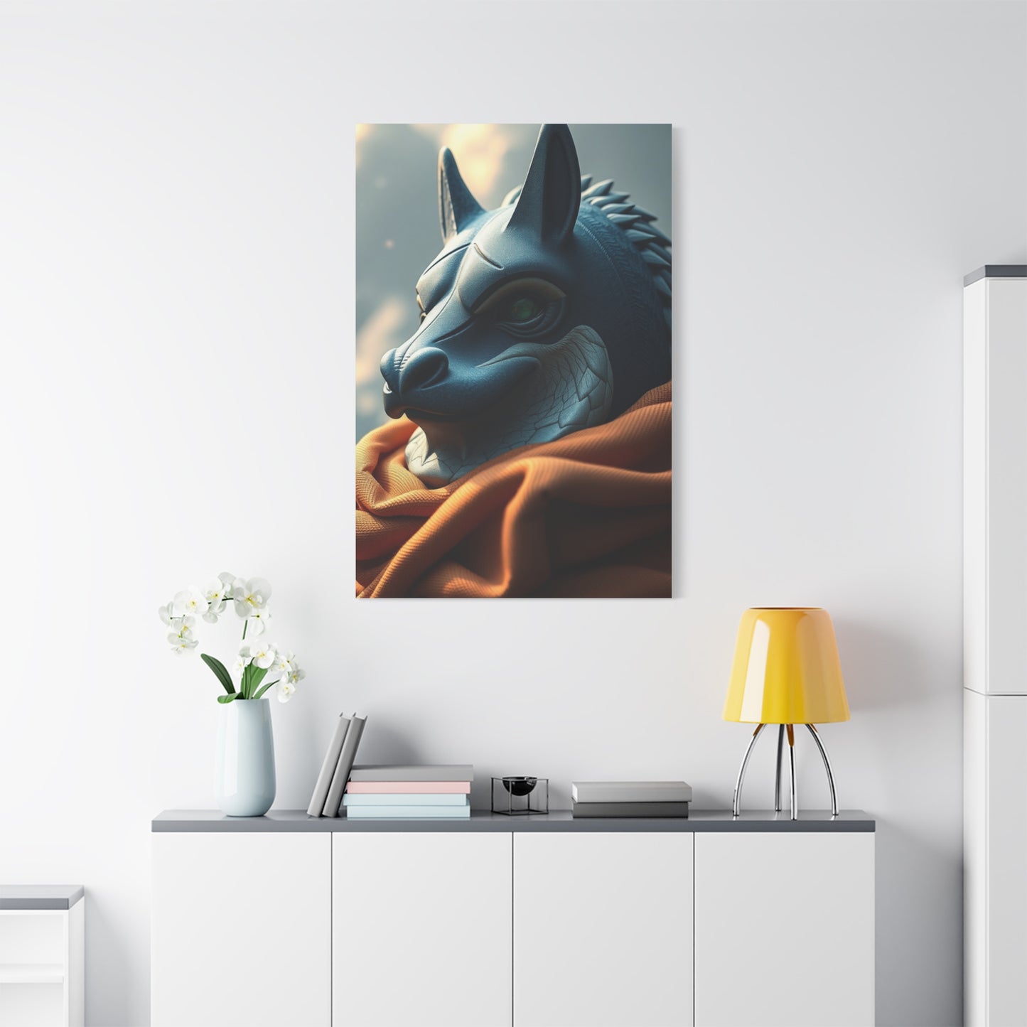 Digital Illusion Tapestry Wall Art & Canvas Print