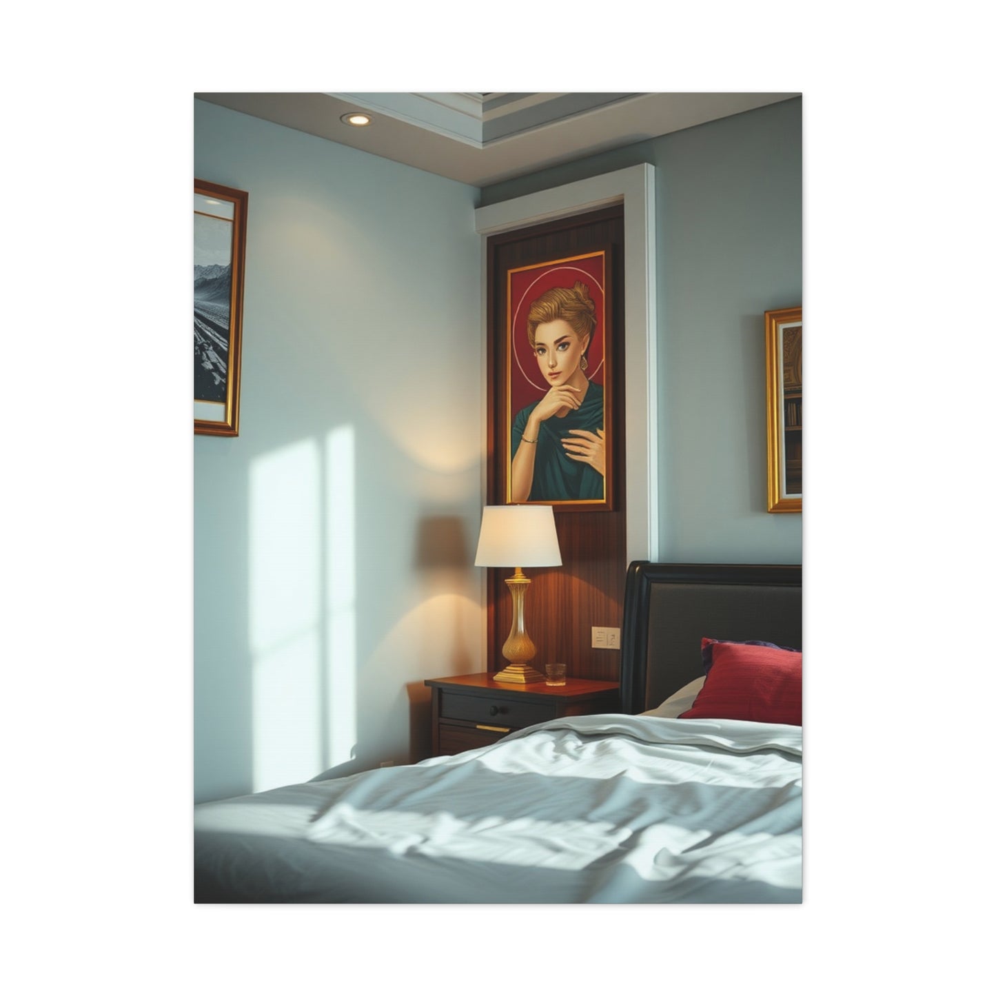 Luxe Nocturnal Elegance Wall Art & Canvas Print