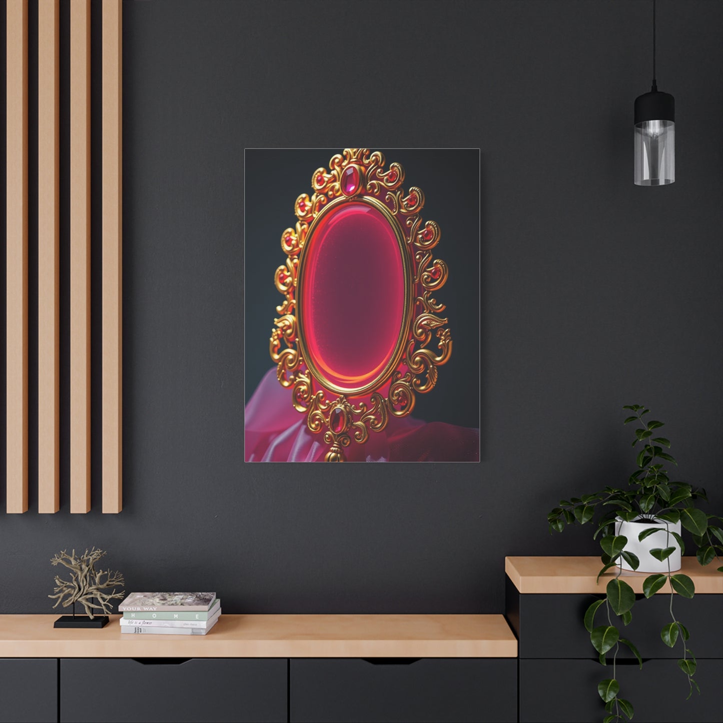 Gold & Pink Art Supreme Gallery Wall Art & Canvas Print