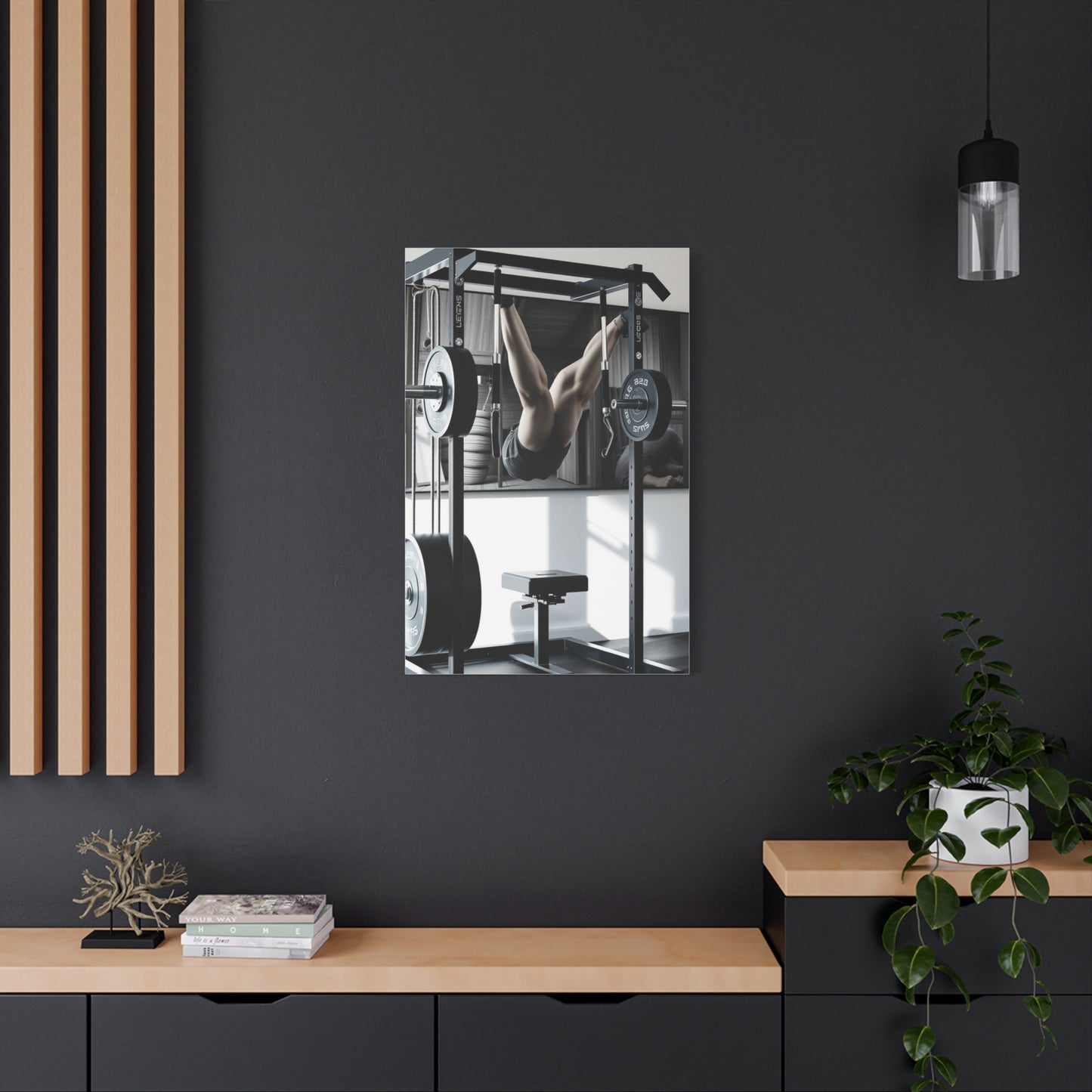 Sophisticated Workout Artistry Wall Art & Canvas Print