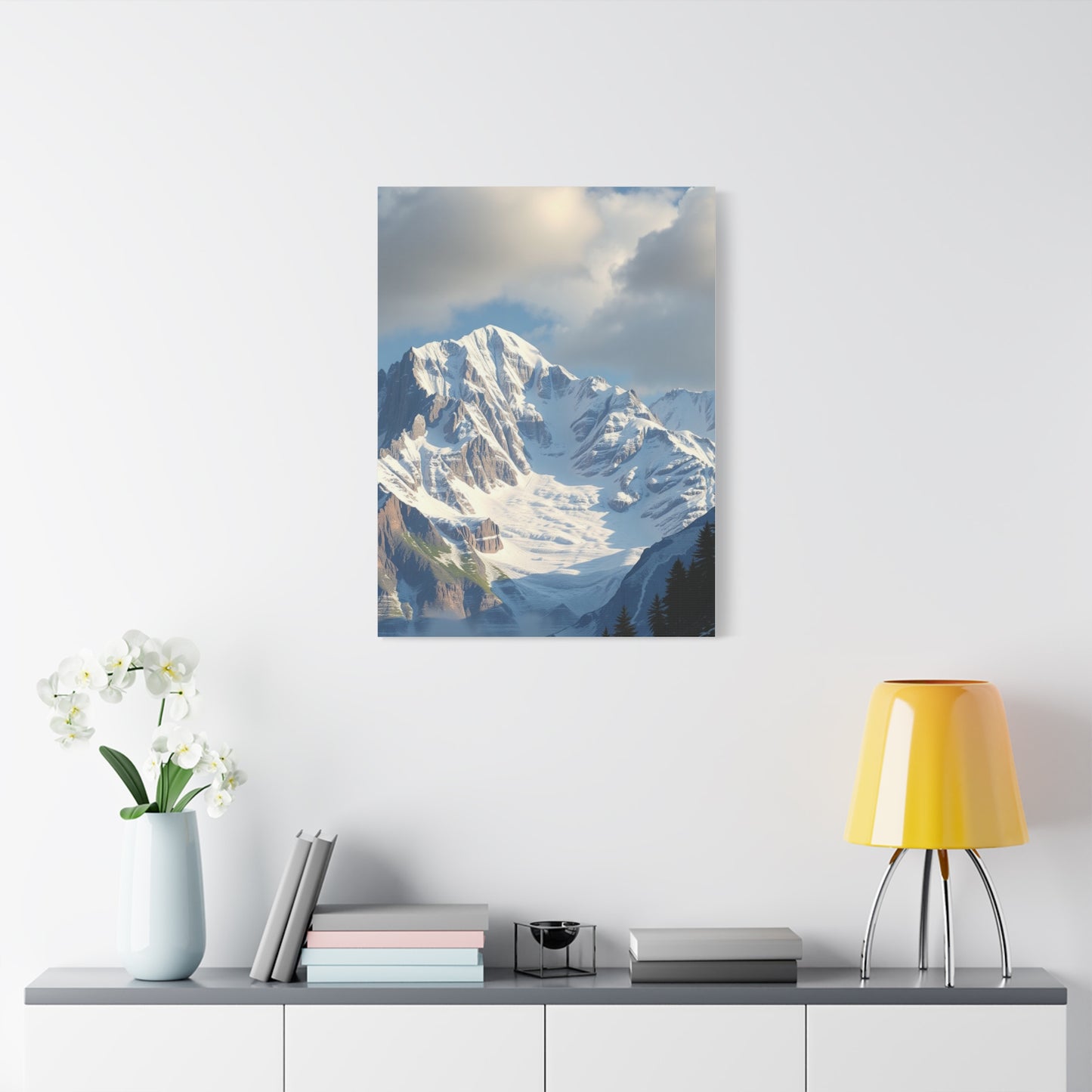 Elysian Peaks Canvas Wall Art & Canvas Print