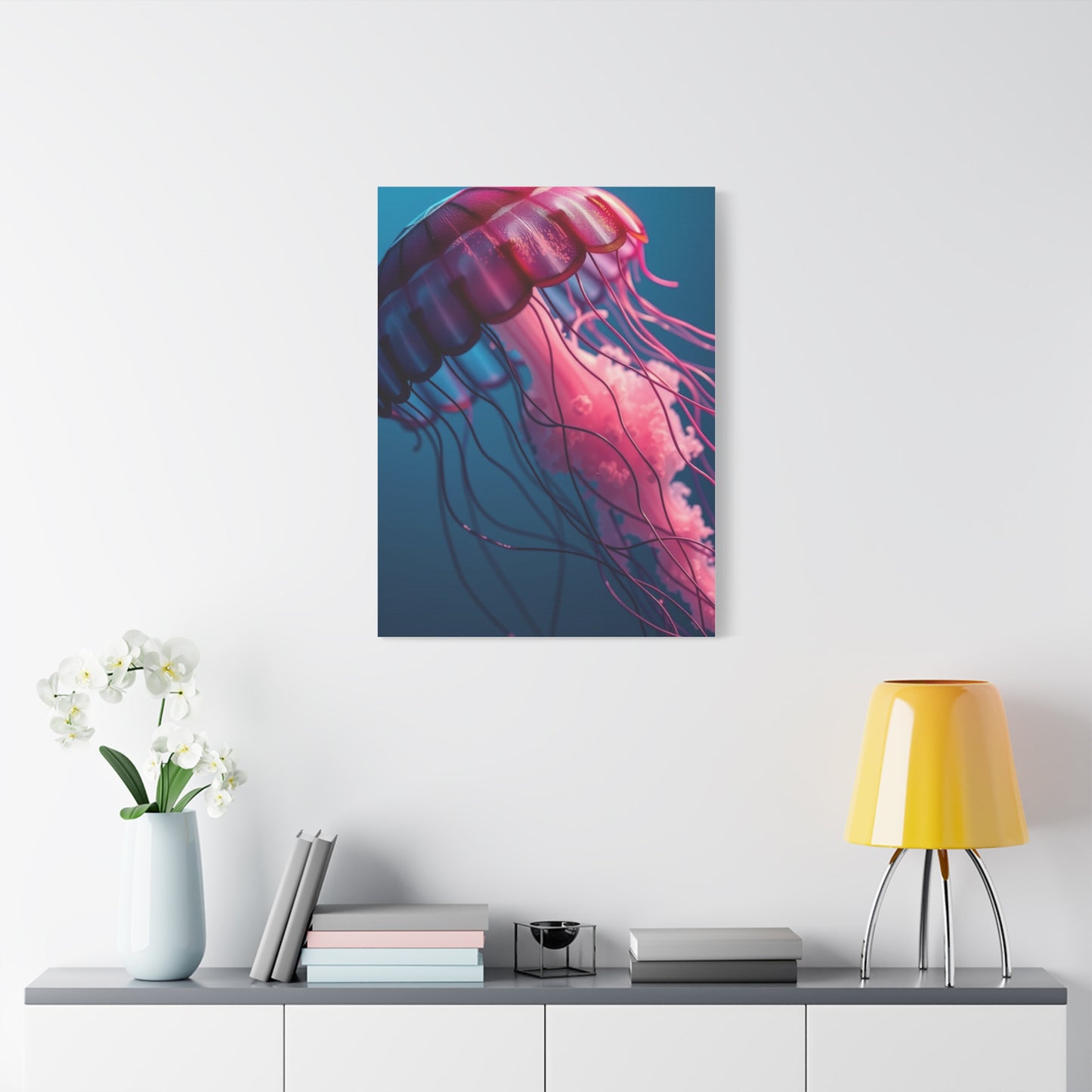 Jellyfish Art Luxury Canvas Wall Art & Canvas Print
