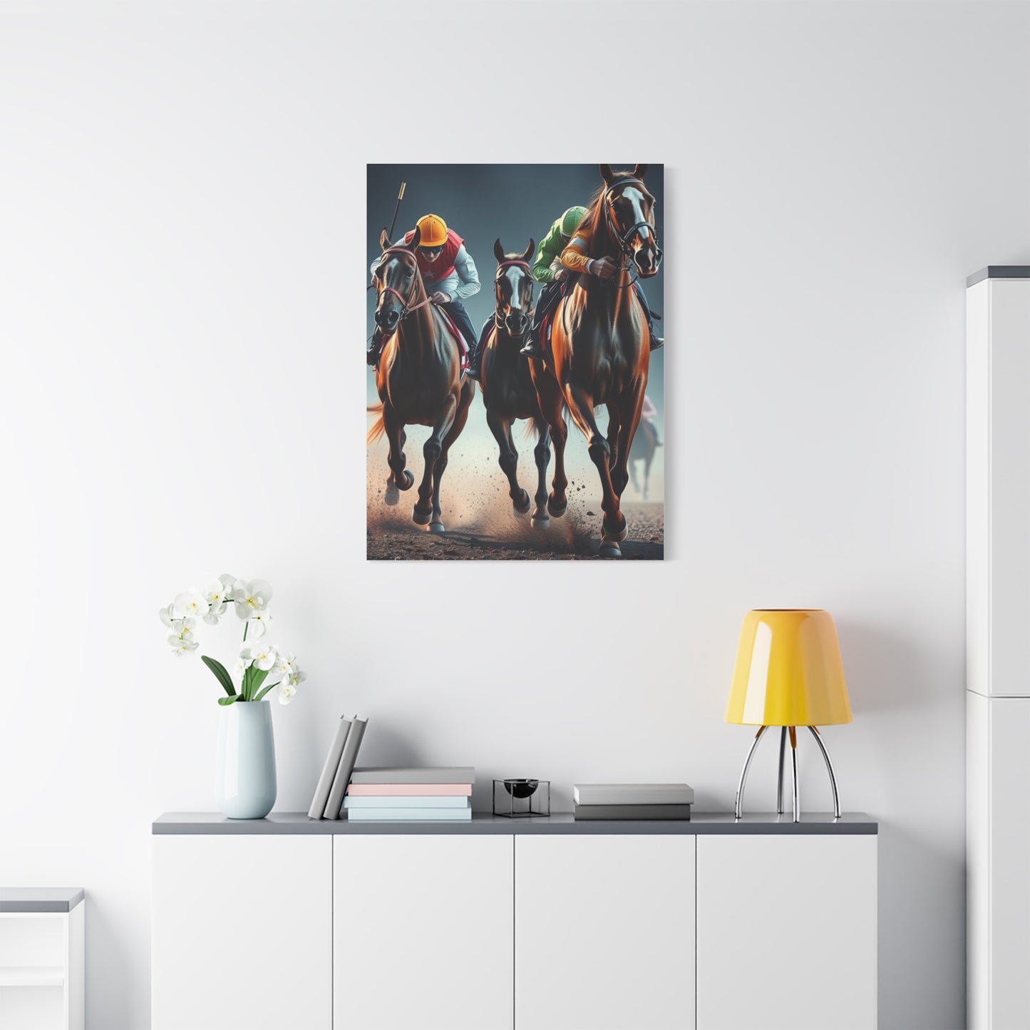 Horse Racing Art Supreme Gallery Wall Art & Canvas Print