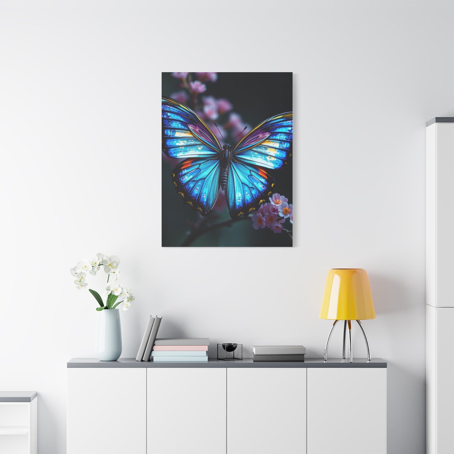 Opulent Lepidopteran Elegance Wall Art & Canvas Print