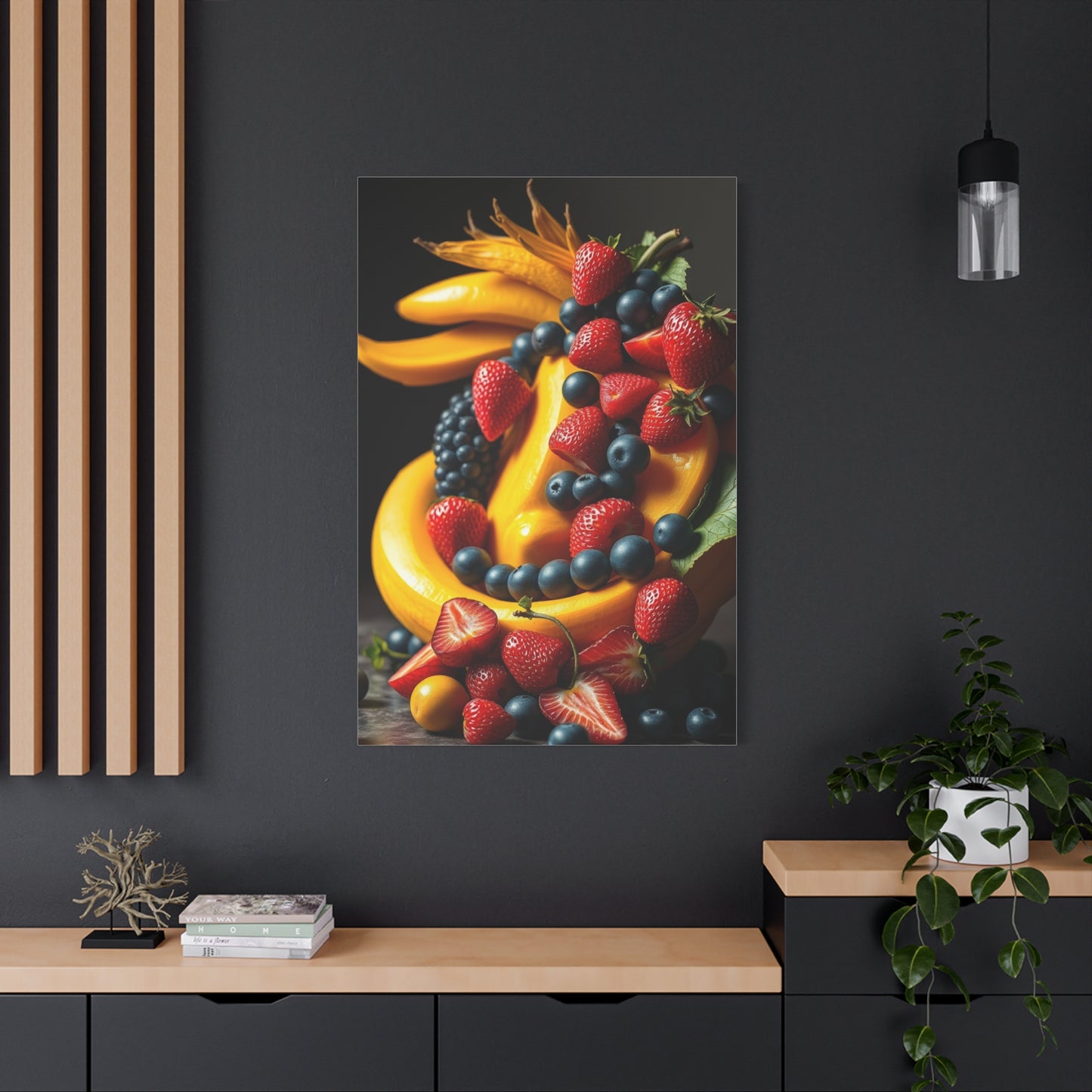 Vibrant Savoir-Fruit Canvas wall art & canvas print