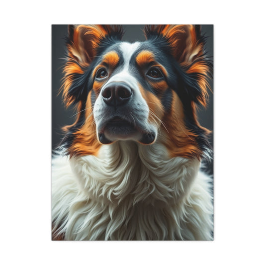 Refined Pooch Canvas Gallery Wall Art & Canvas Print