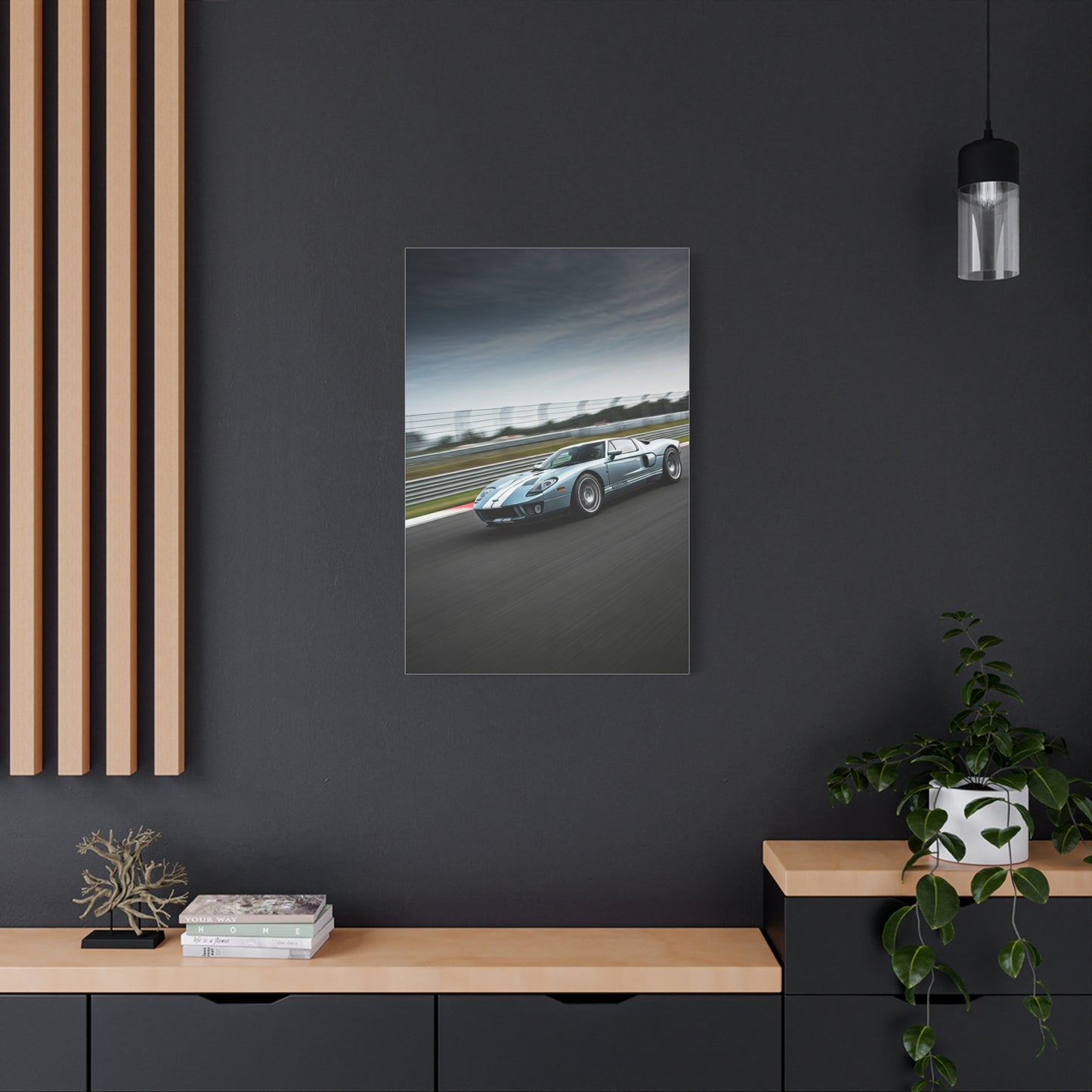 2005 Ford GT Track Day Heritage Wall Art & Canvas Prints