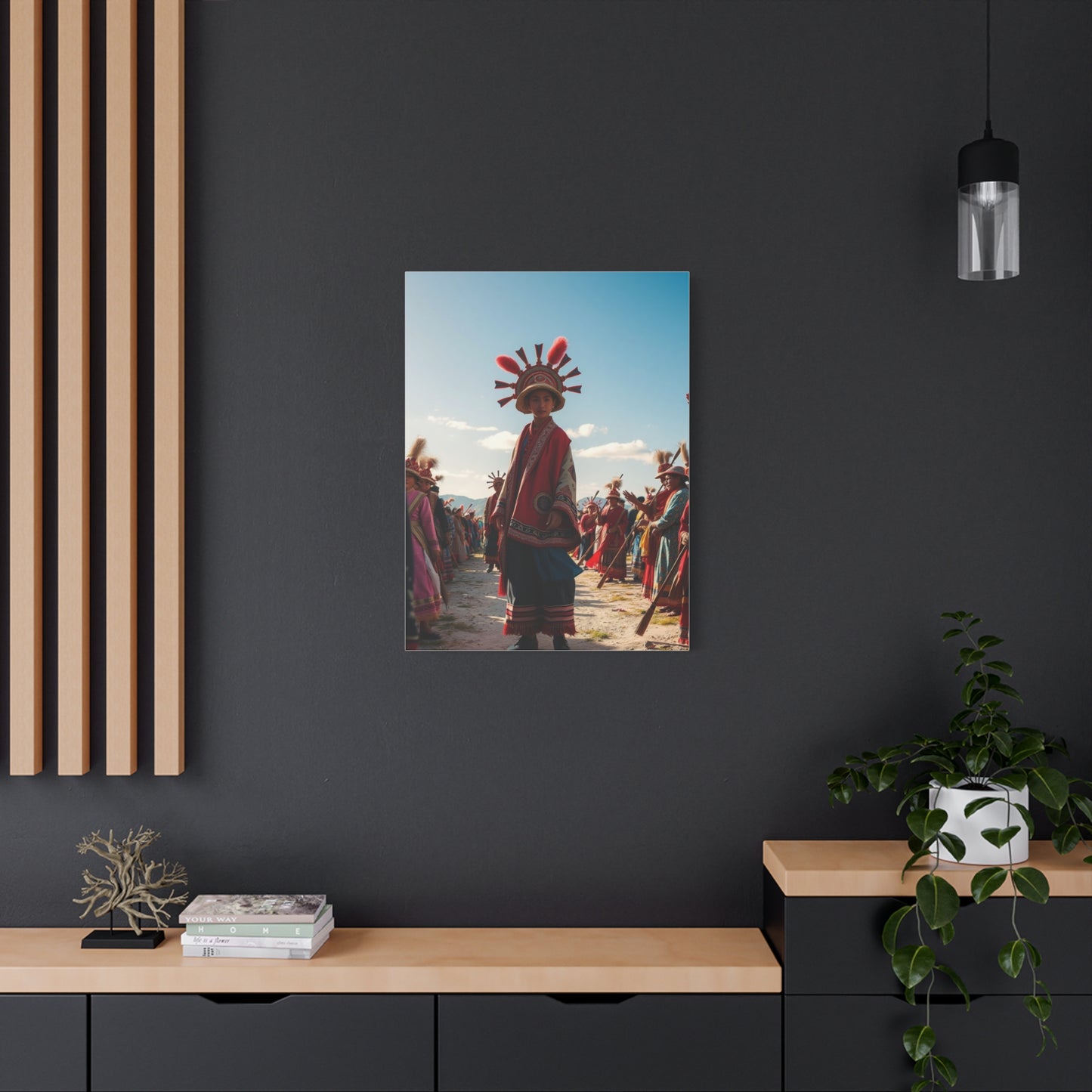 Folk Art Luxury Canvas Wall Art & Canvas Print