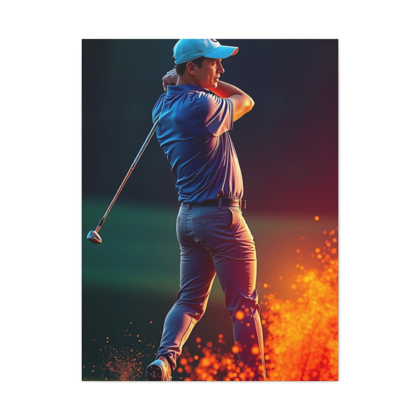 Verdant Swing Elegance Wall Art & Canvas Print