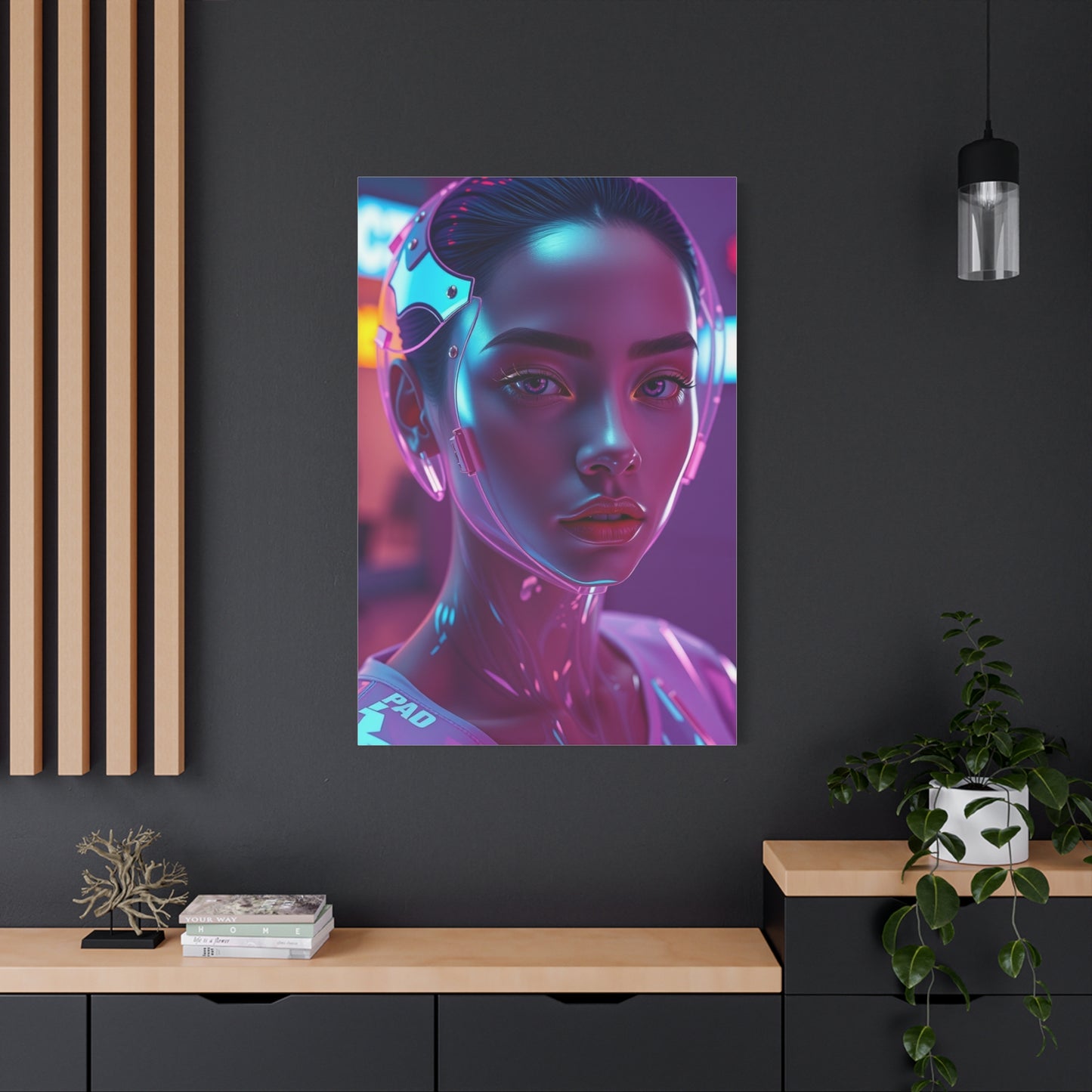 Blush Harmony Canvas Wall Art & Canvas Print