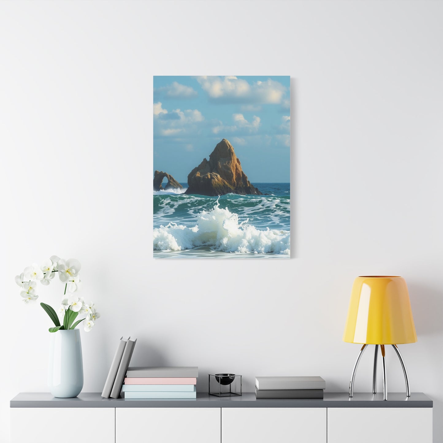 Beachfront Tranquility Art Wall Art & Canvas Print
