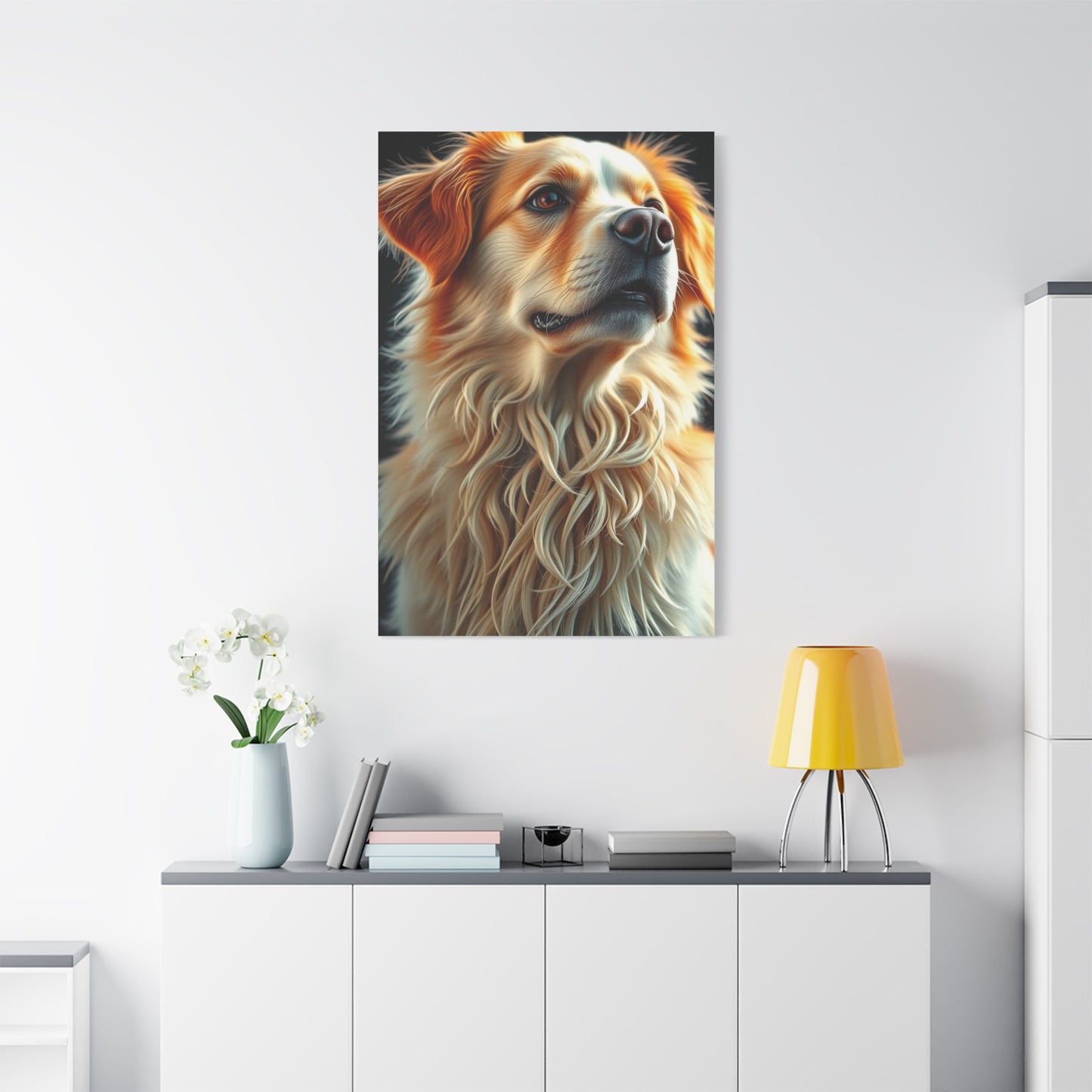 Noble Dog Renditions Canvas Wall Art & Canvas Print